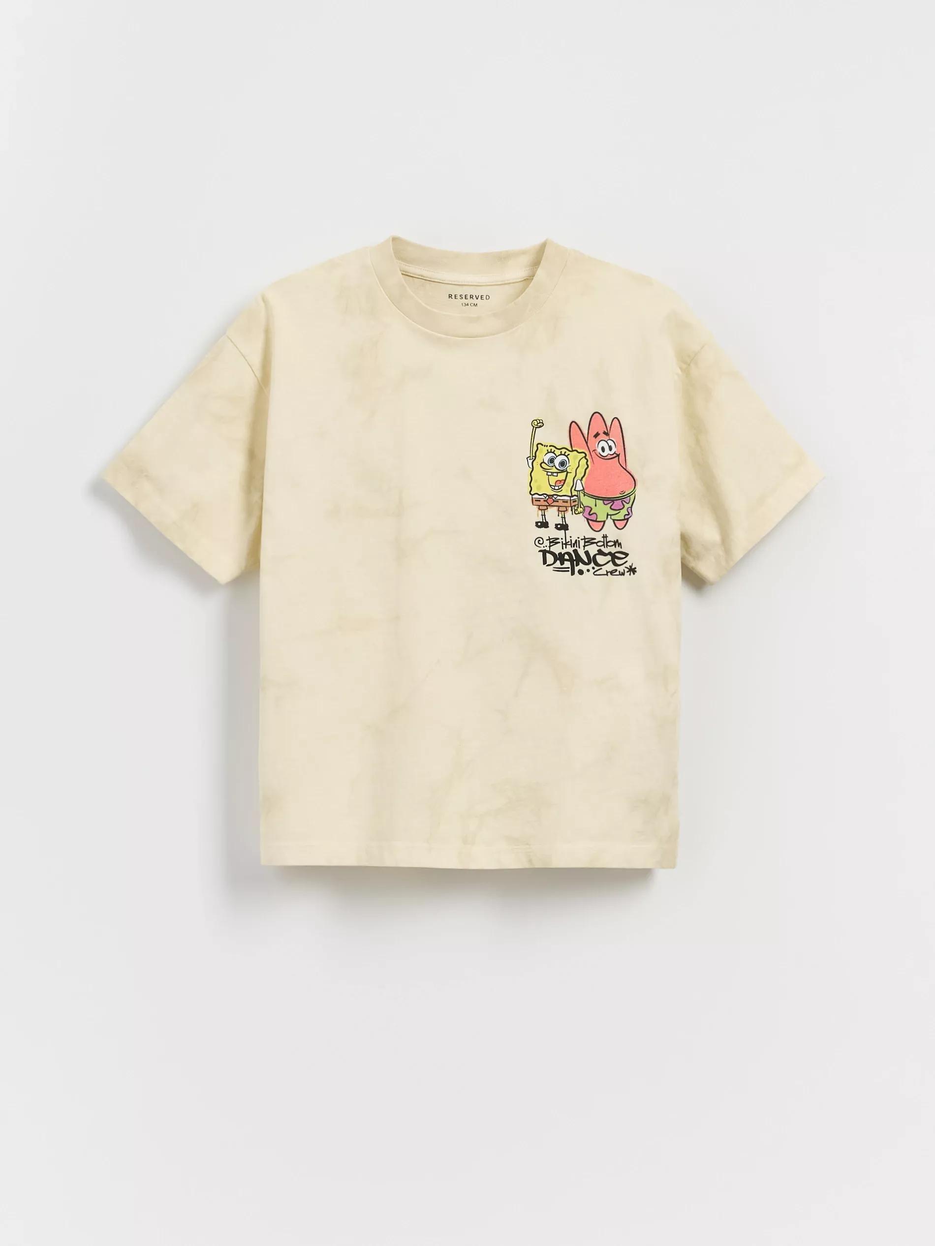 SpongeBob T-shirt, Ivory, medium