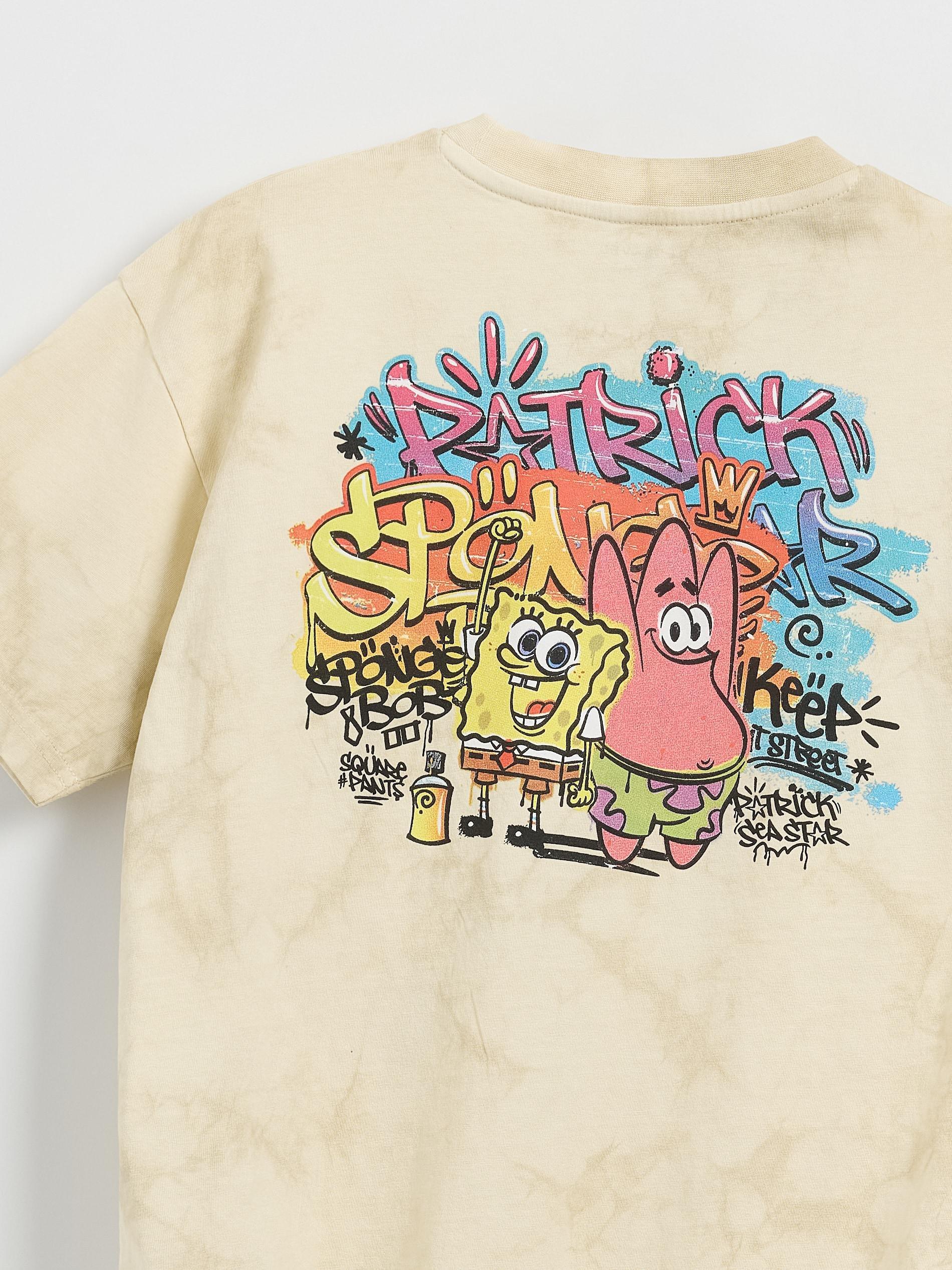 SpongeBob T-shirt, Ivory, medium
