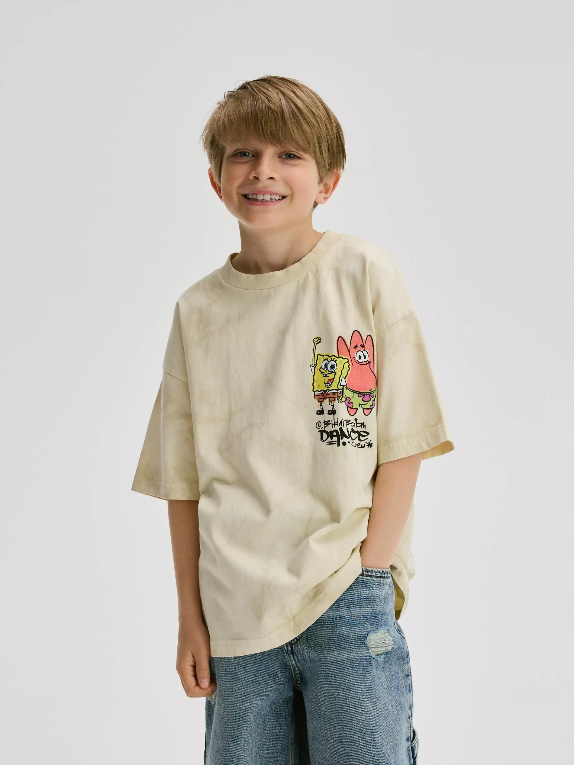 SpongeBob T-shirt, Ivory, large image number 4