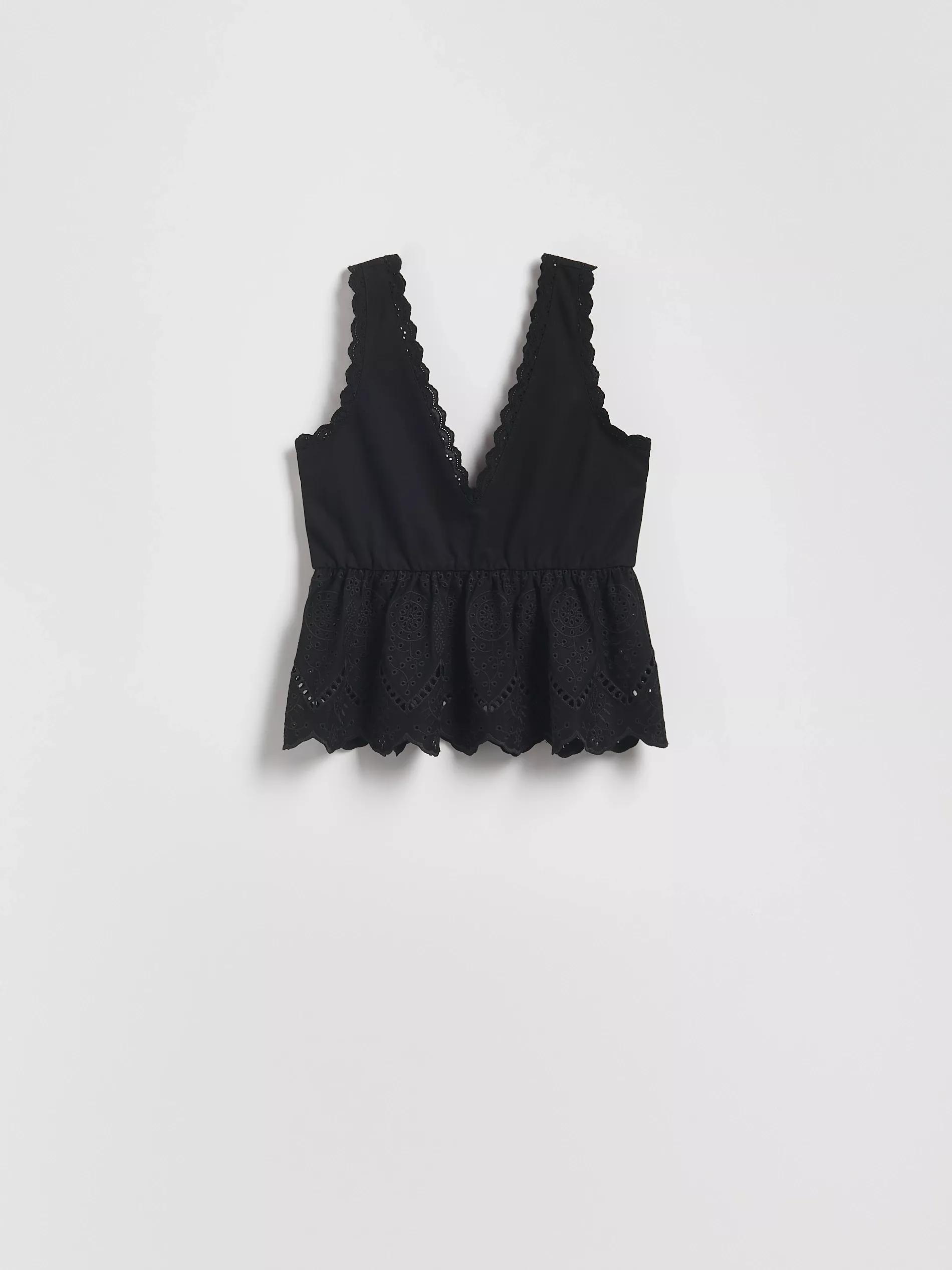 Black Blouse, Black, large image number 4