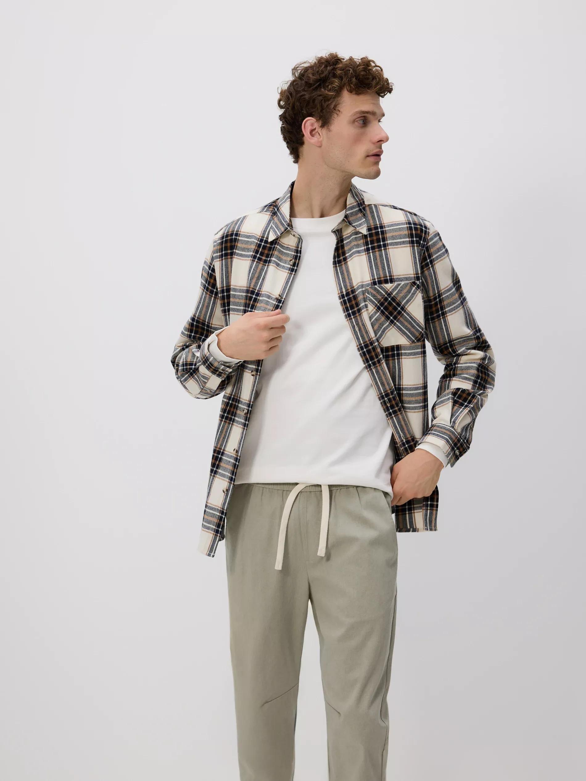 Green Slim Joggers, Green, medium