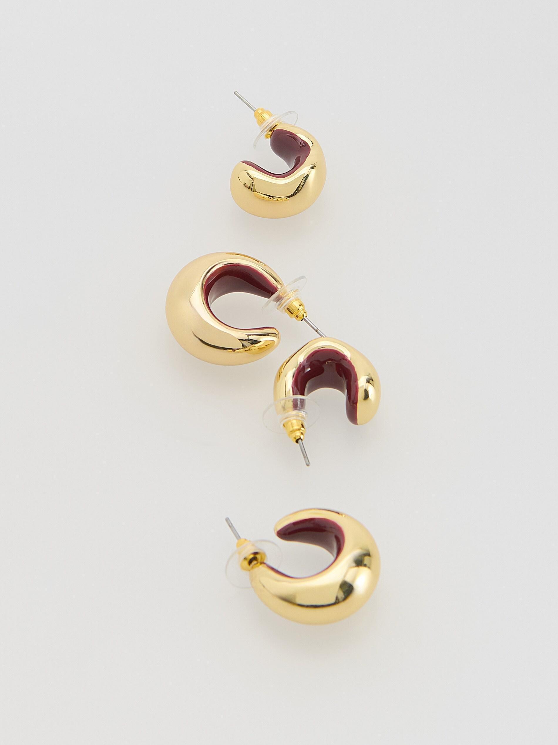 Multicolor Earrings Set, Multicolor, large image number 1