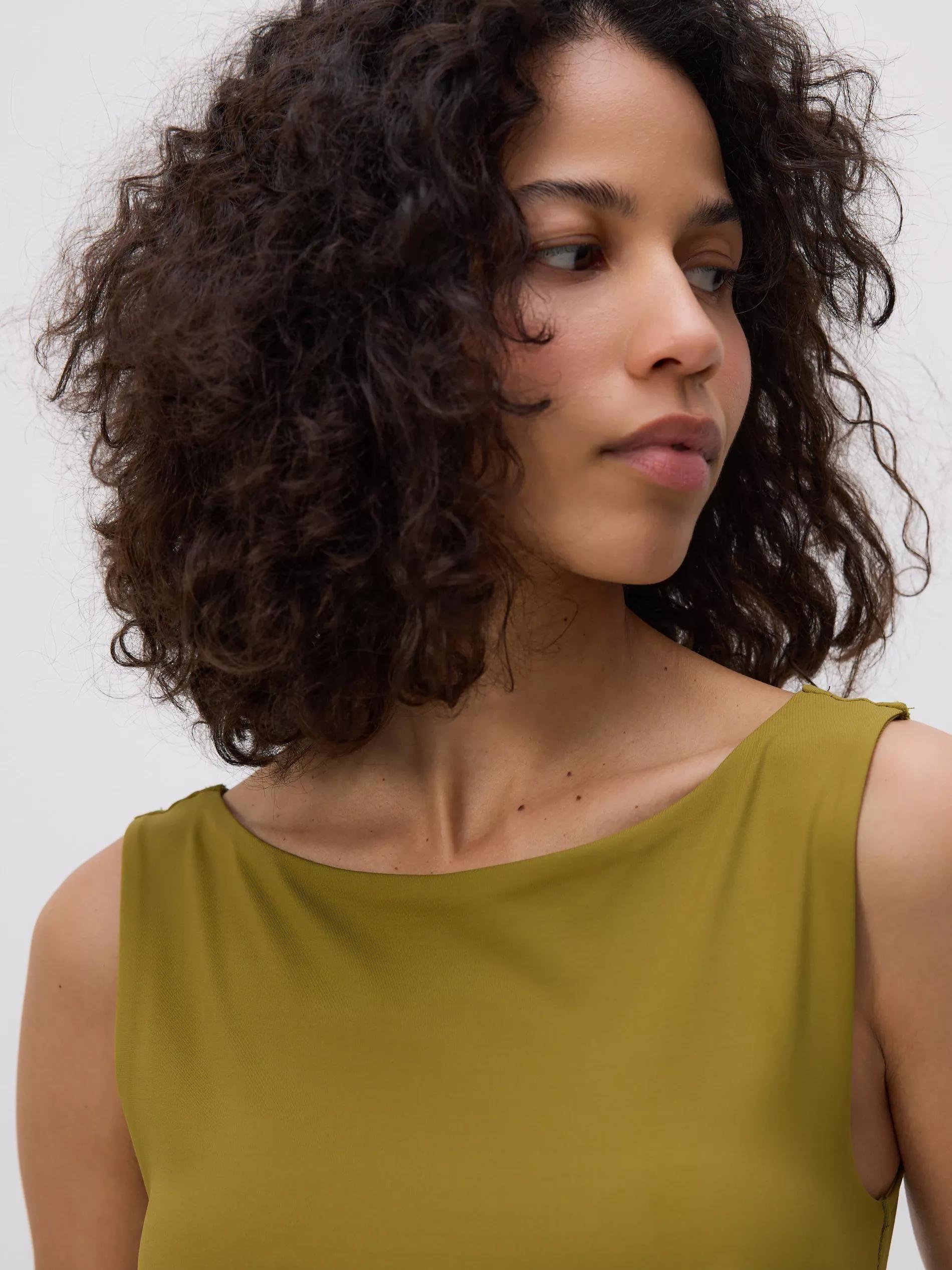 Green Fitted Top, , large image number 2