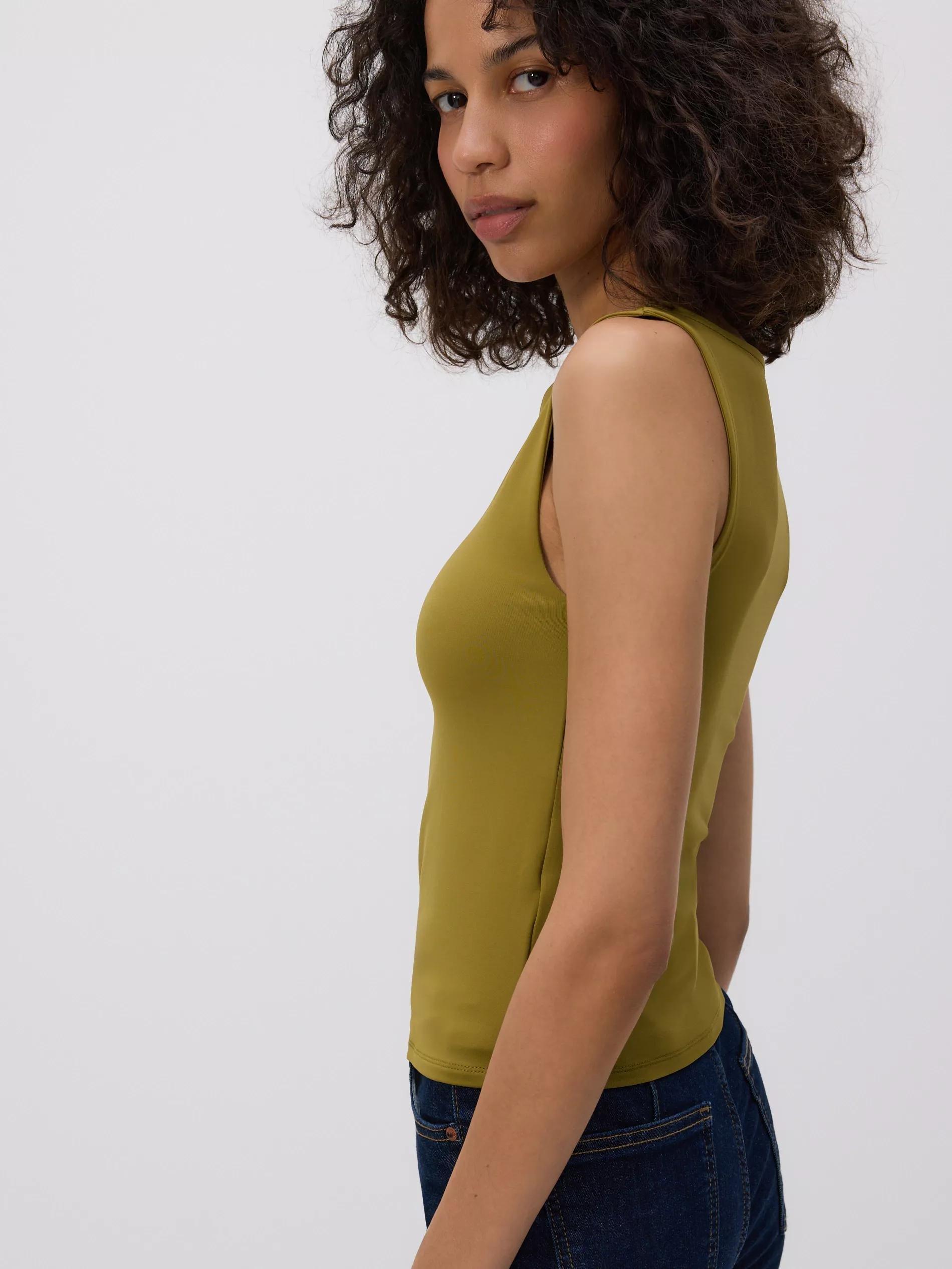 Green Fitted Top, , large image number 3