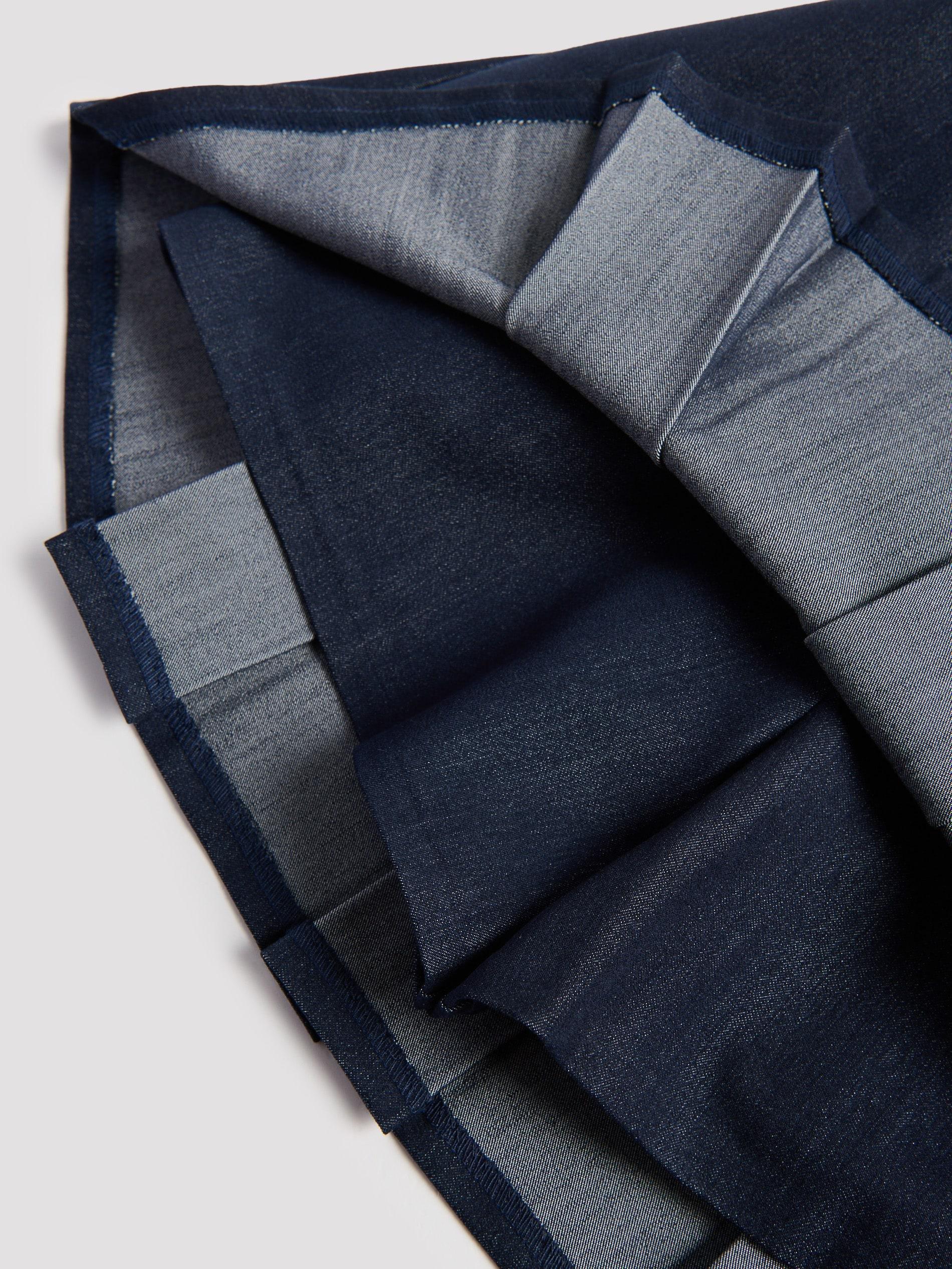 Navy Viscose Blend Skort, Navy, large image number 5