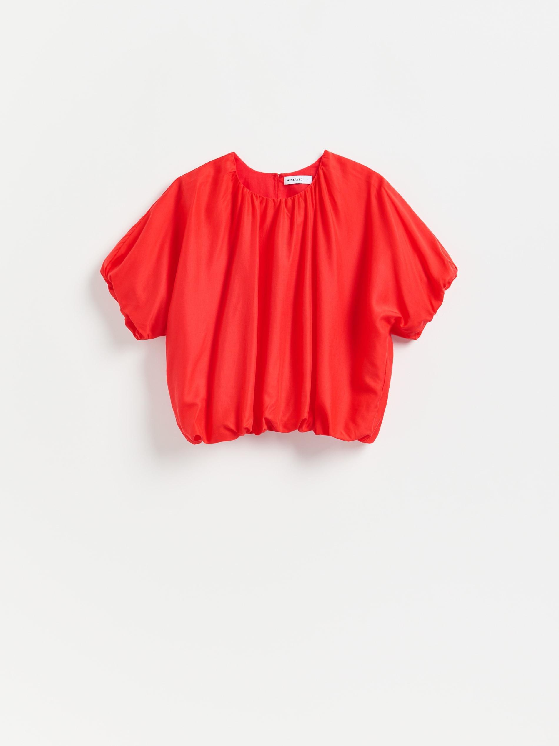 Red Lyocell Top, Red, large image number 6