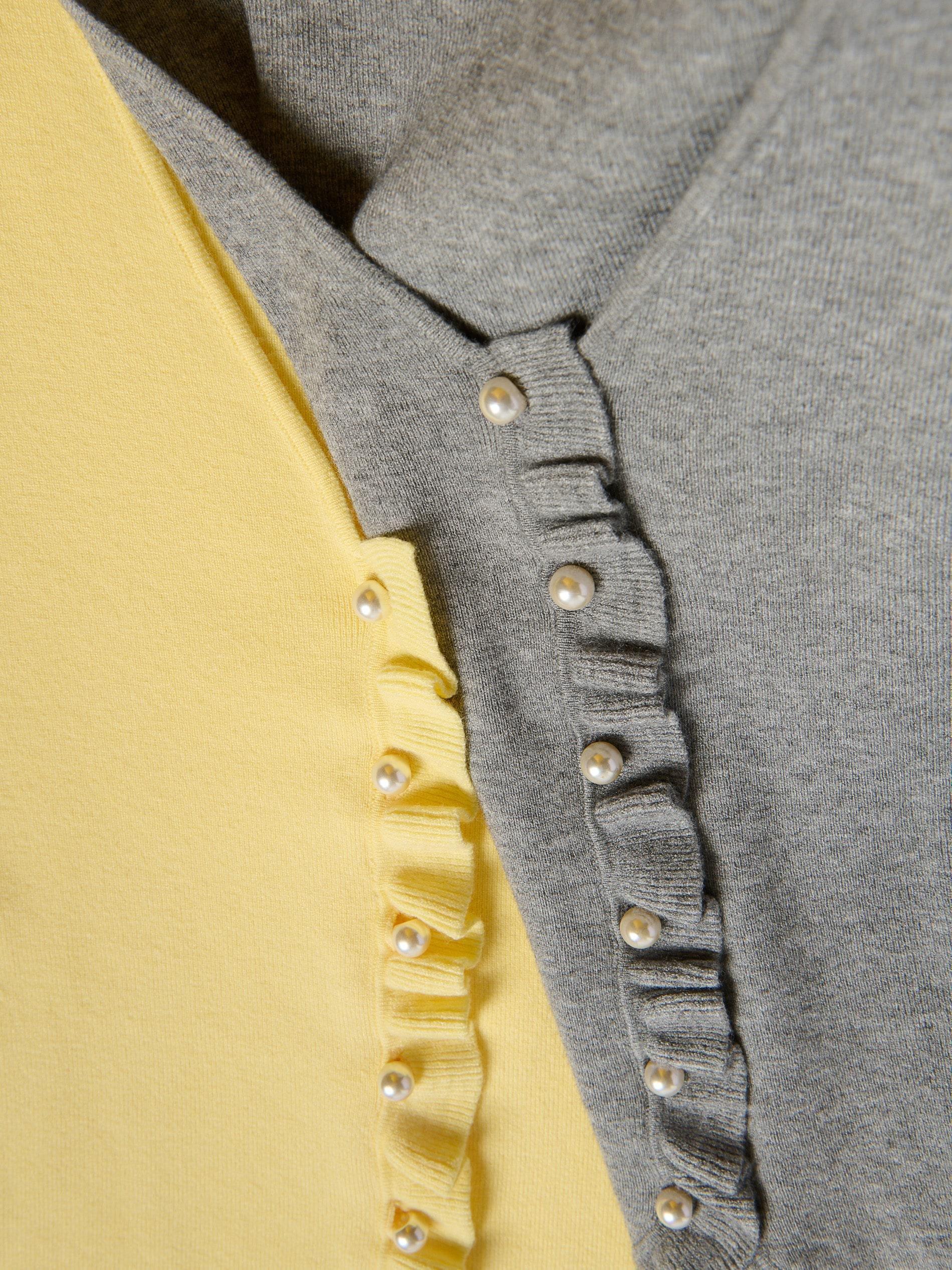 بلوفر حريمي أصفر فاتح, Yellow, large image number 5