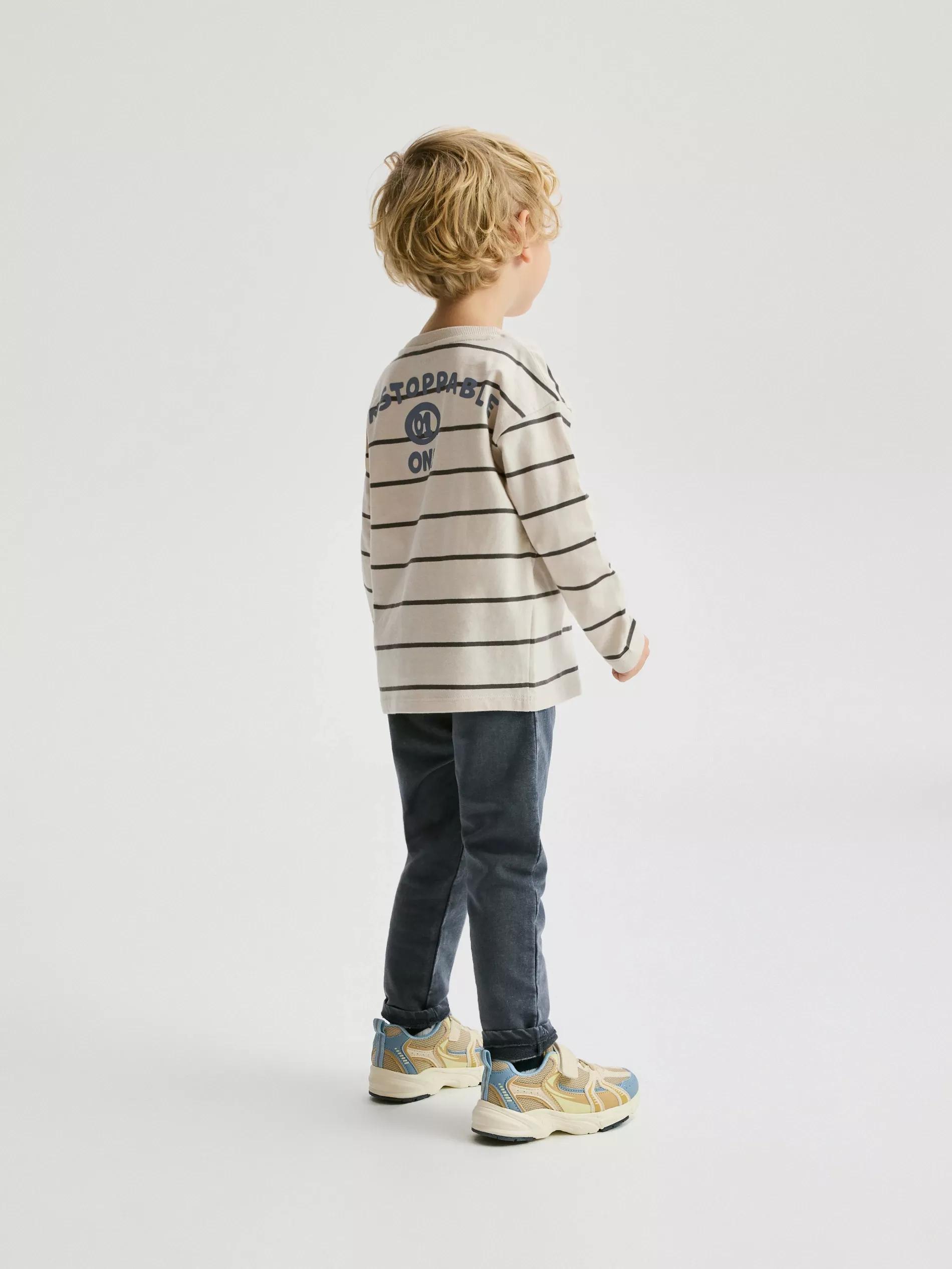 Navy Cotton Rich Leggings, Navy, large image number 3