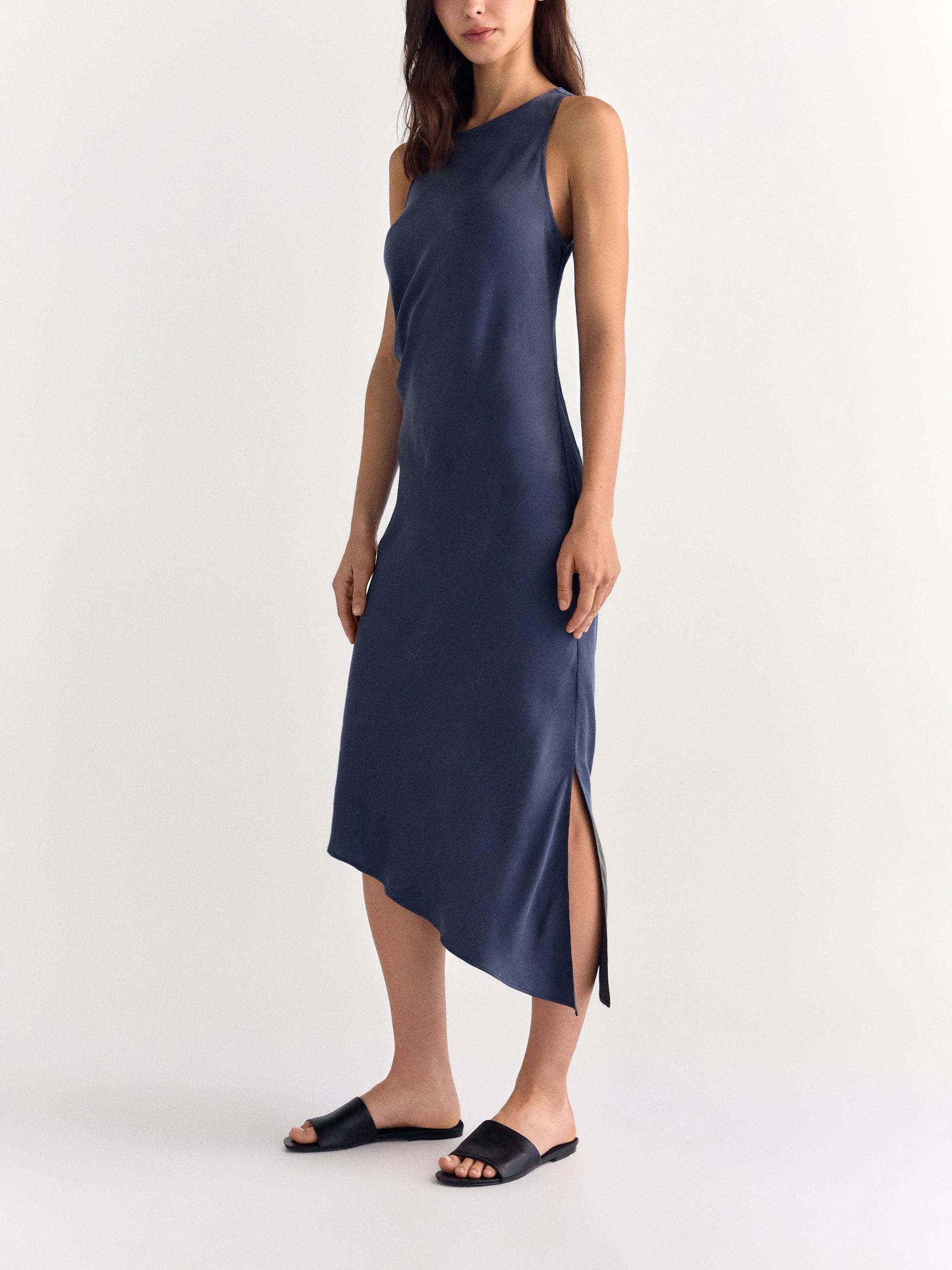 Purple Asymmetric Dress, Purple, large image number 3