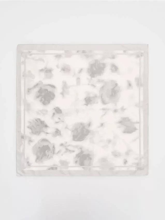 Grey Wash Effect Scarf, Light grey, large image number 0