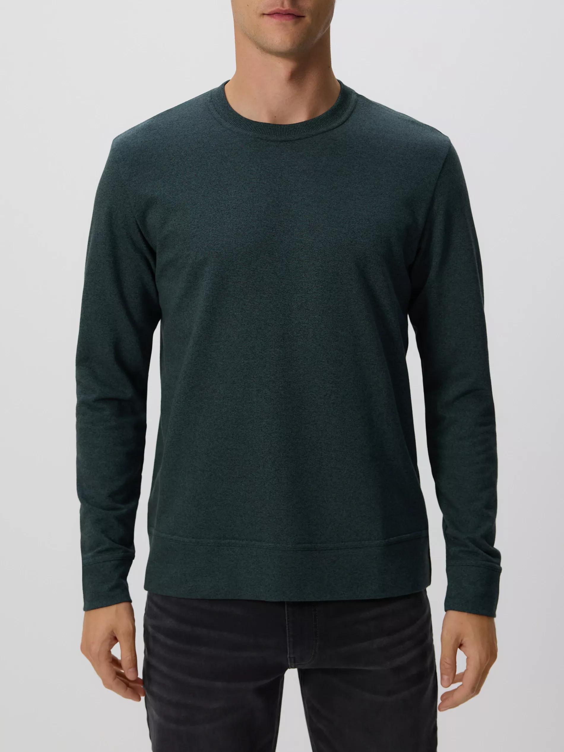 Green Regular Fit Long Sleeve T-Shirt, Green, large image number 0