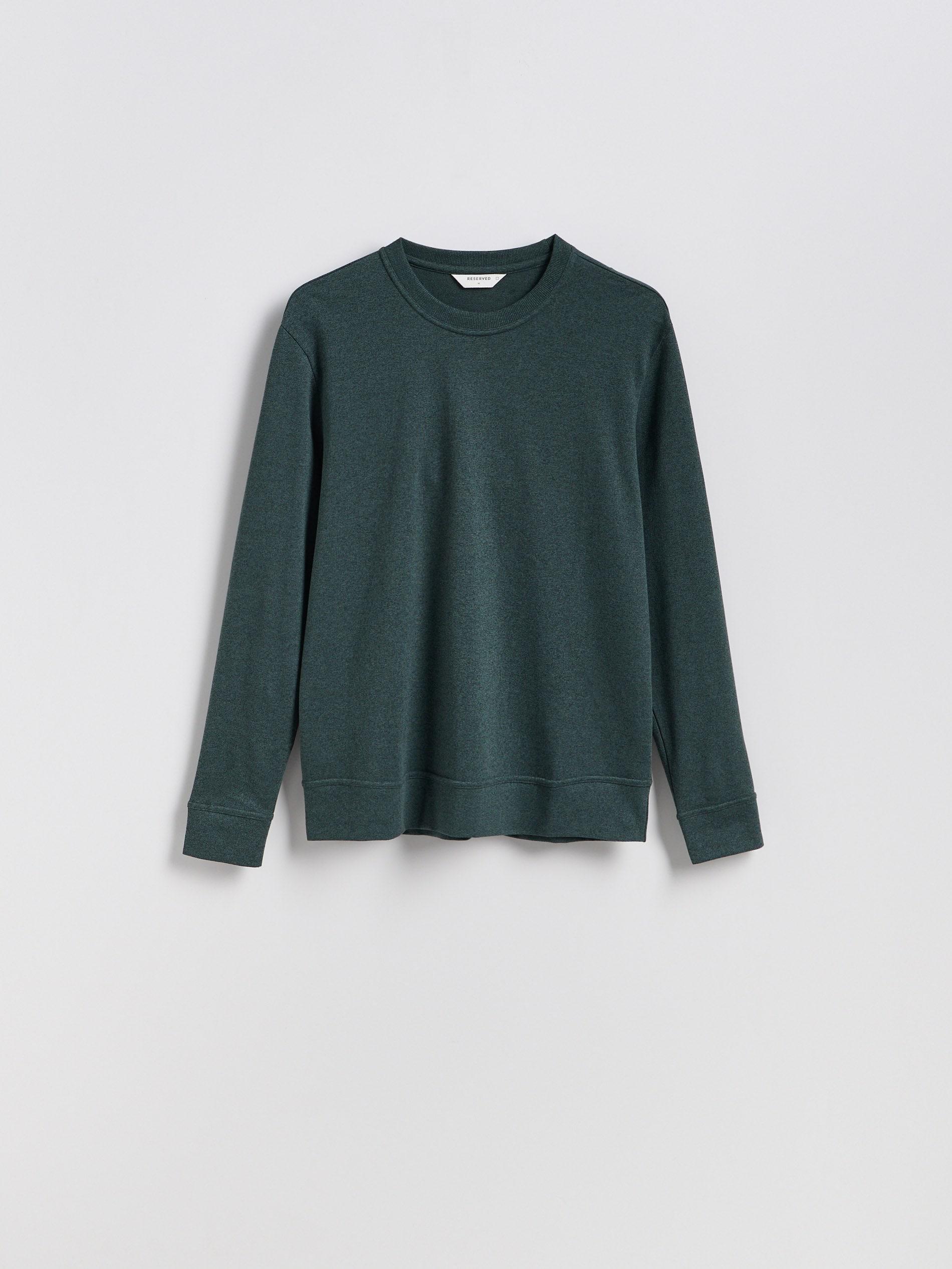 Green Regular Fit Long Sleeve T-Shirt, Green, large image number 4