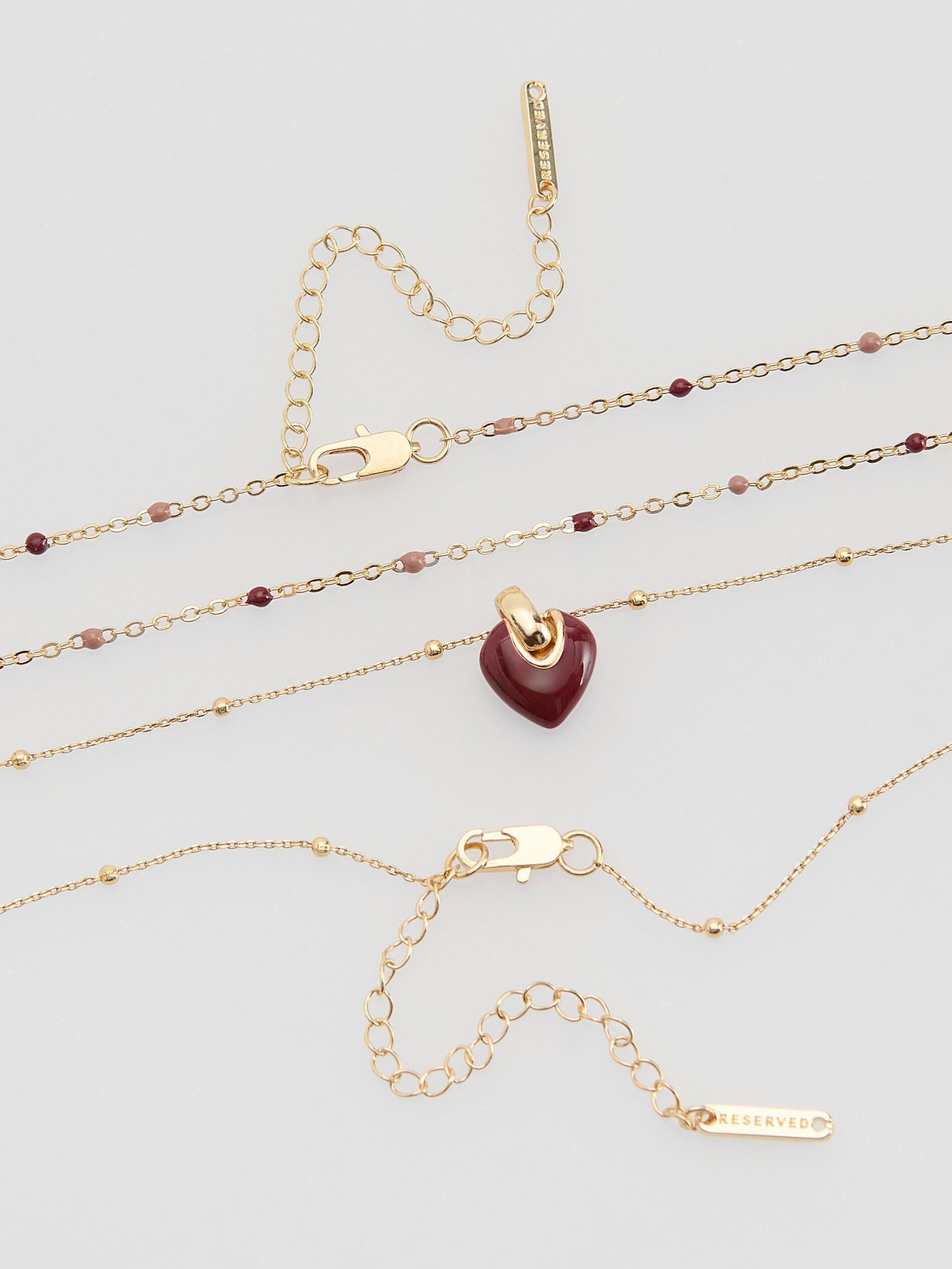 Multicolour Necklace Set, Multicolor, large image number 2