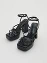 Reserved - Black High Heel Sandals