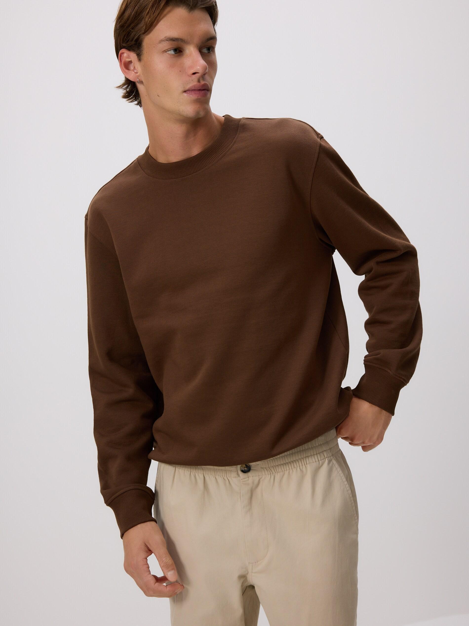 Cream Slim Joggers, Ivory, medium