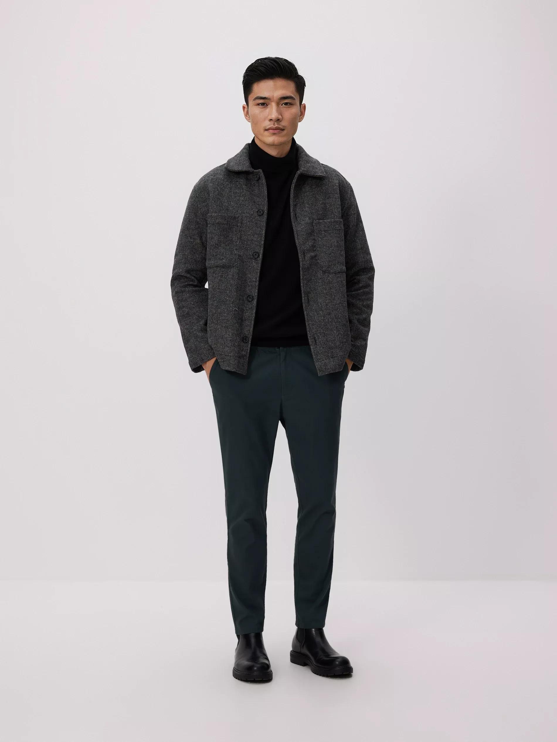 Navy Slim Joggers, Blue, medium