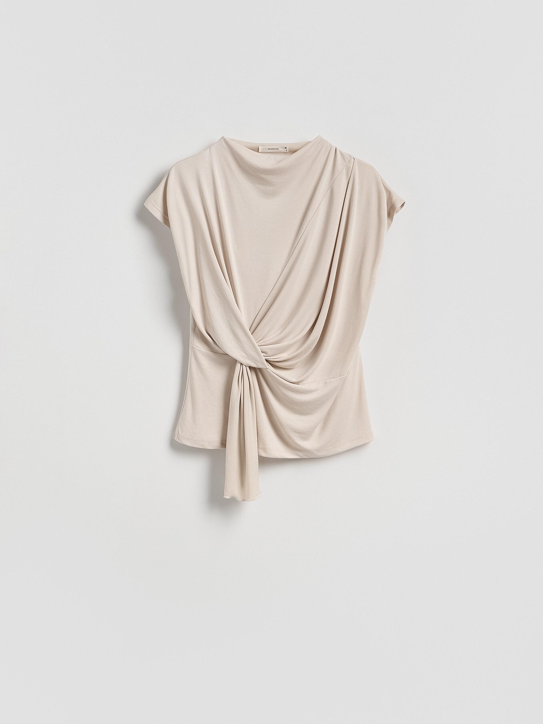 Beige Blouse, Ivory, large image number 5