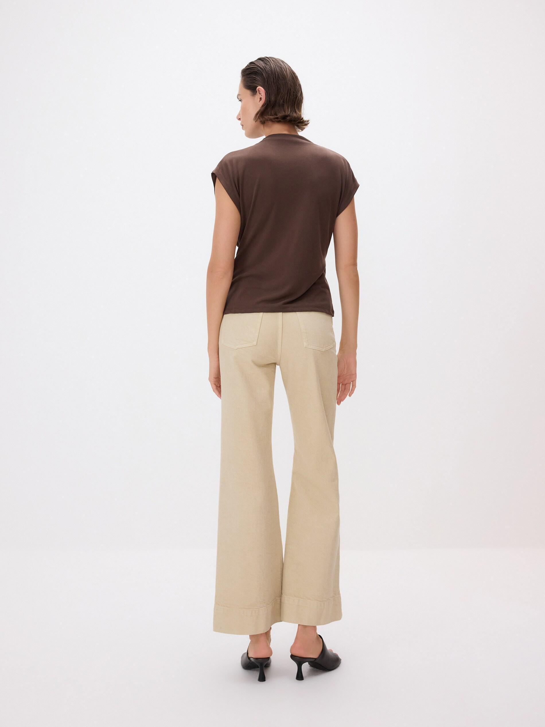 Brown Blouse, Brown, large image number 3