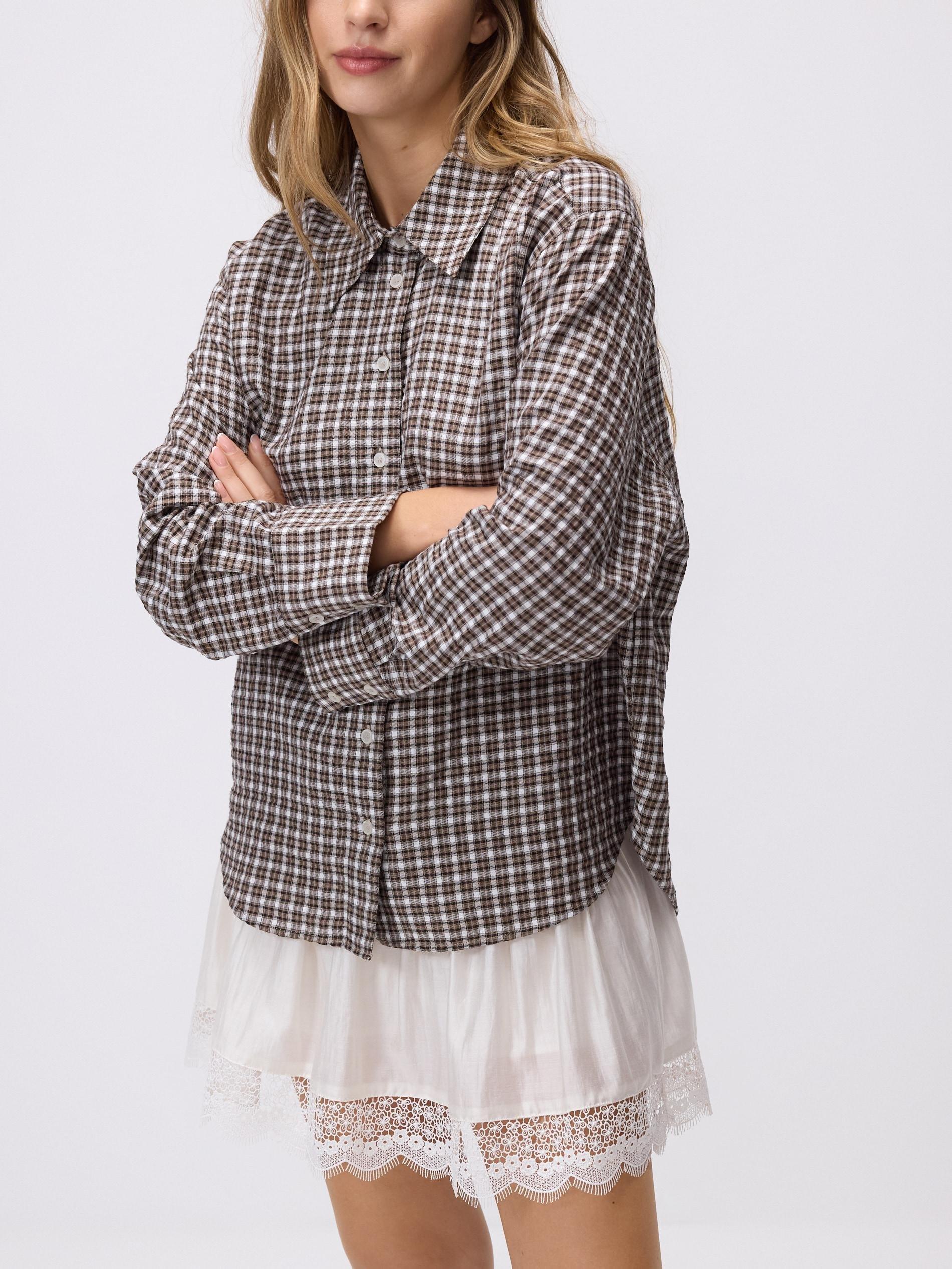 Multicolour Check Shirt, Multicolor, large image number 3