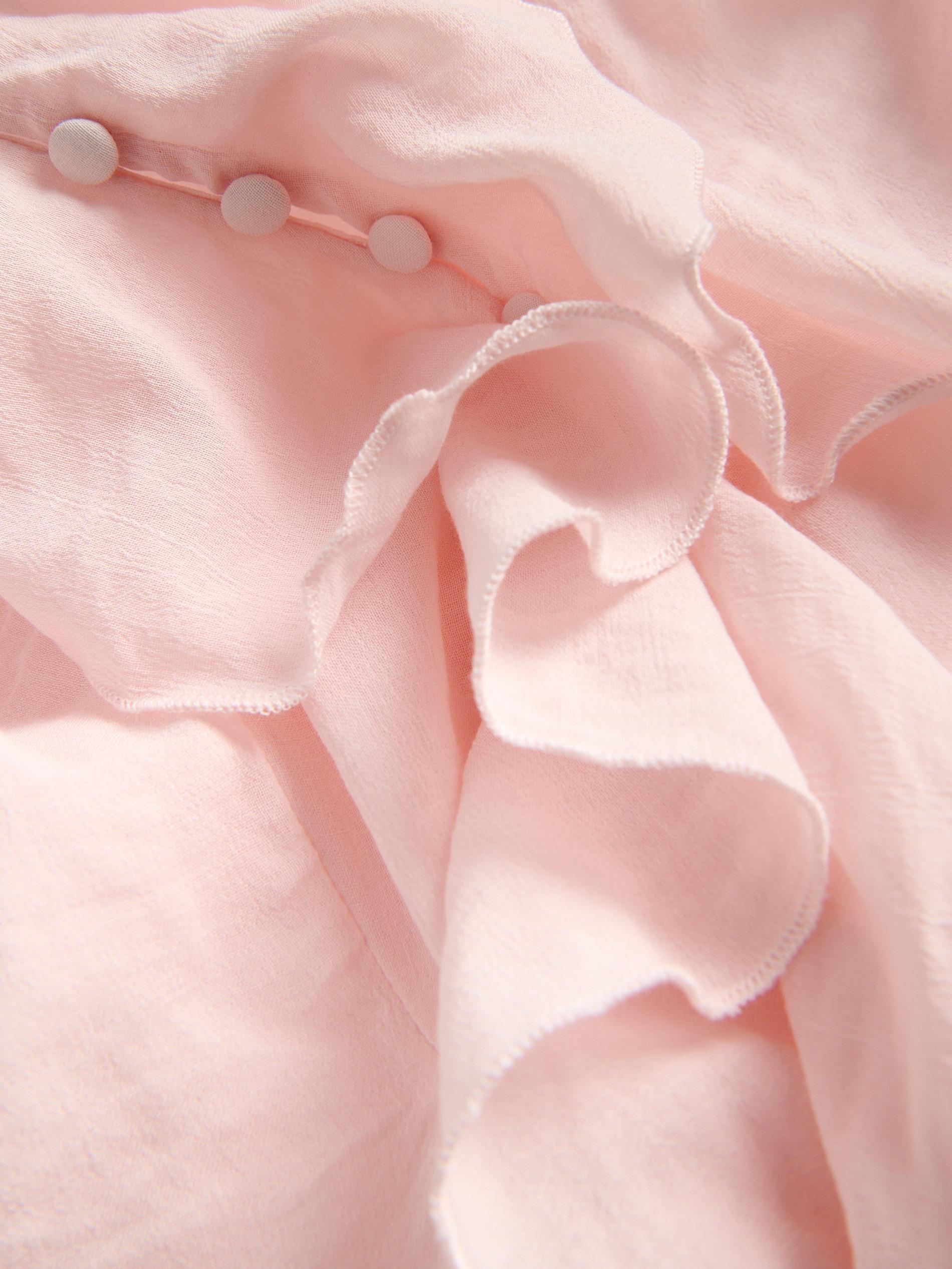 Pink Shirt With Frill, Pink, large image number 5