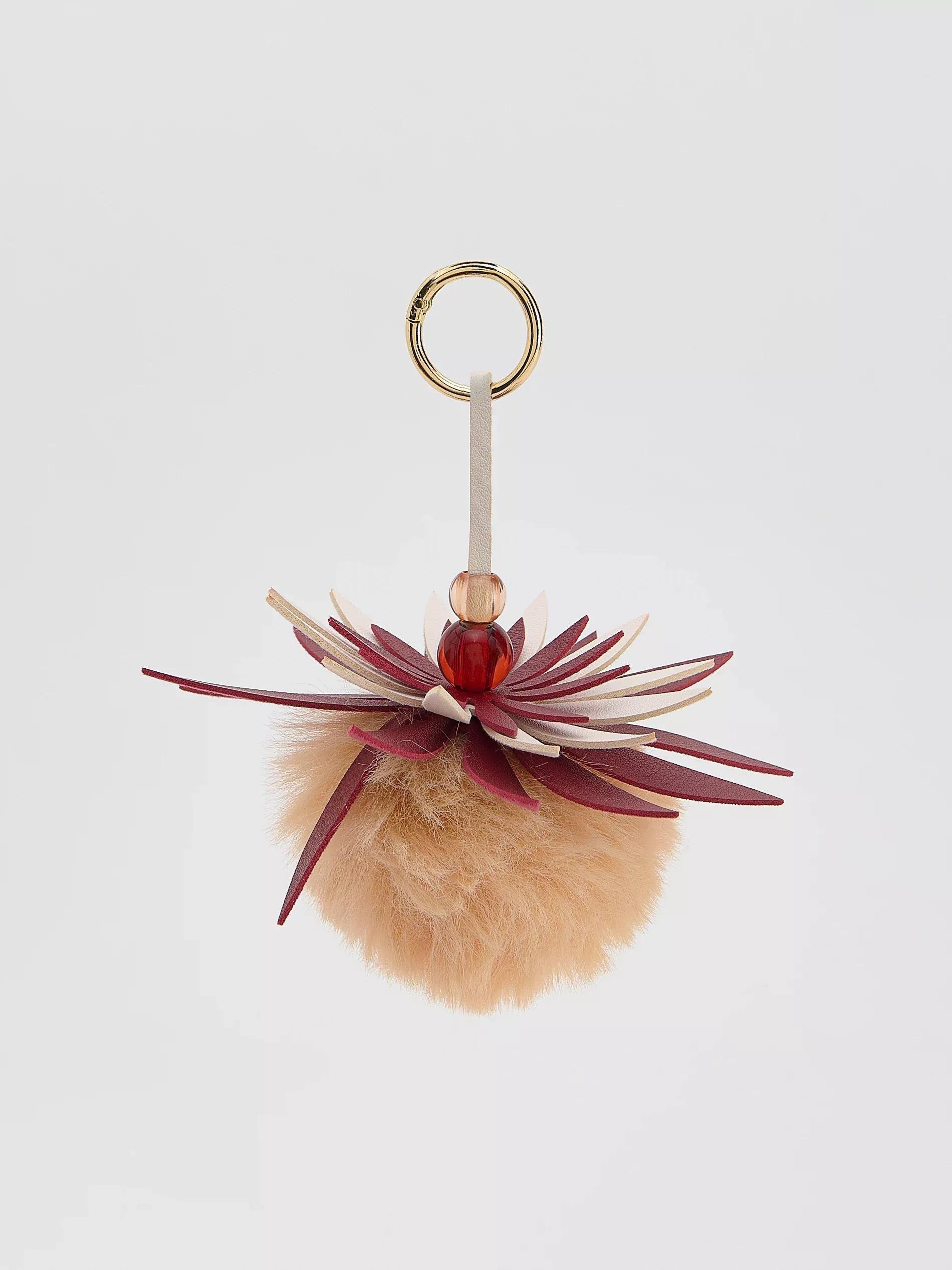 Multicolour Keychain With Pendant, Multicolor, large image number 0