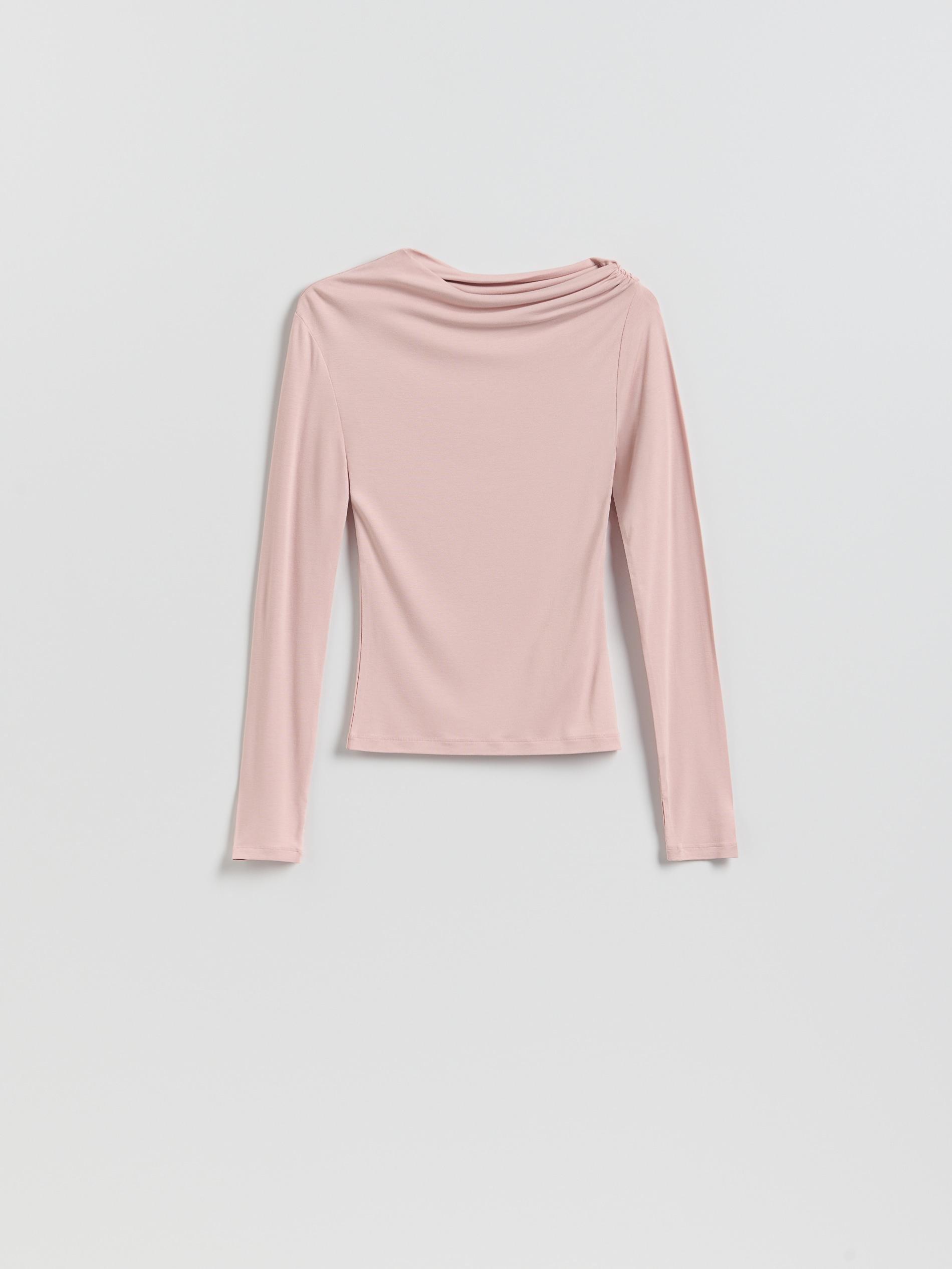 Pink Top With Decorative Gathering, Pink, large image number 3