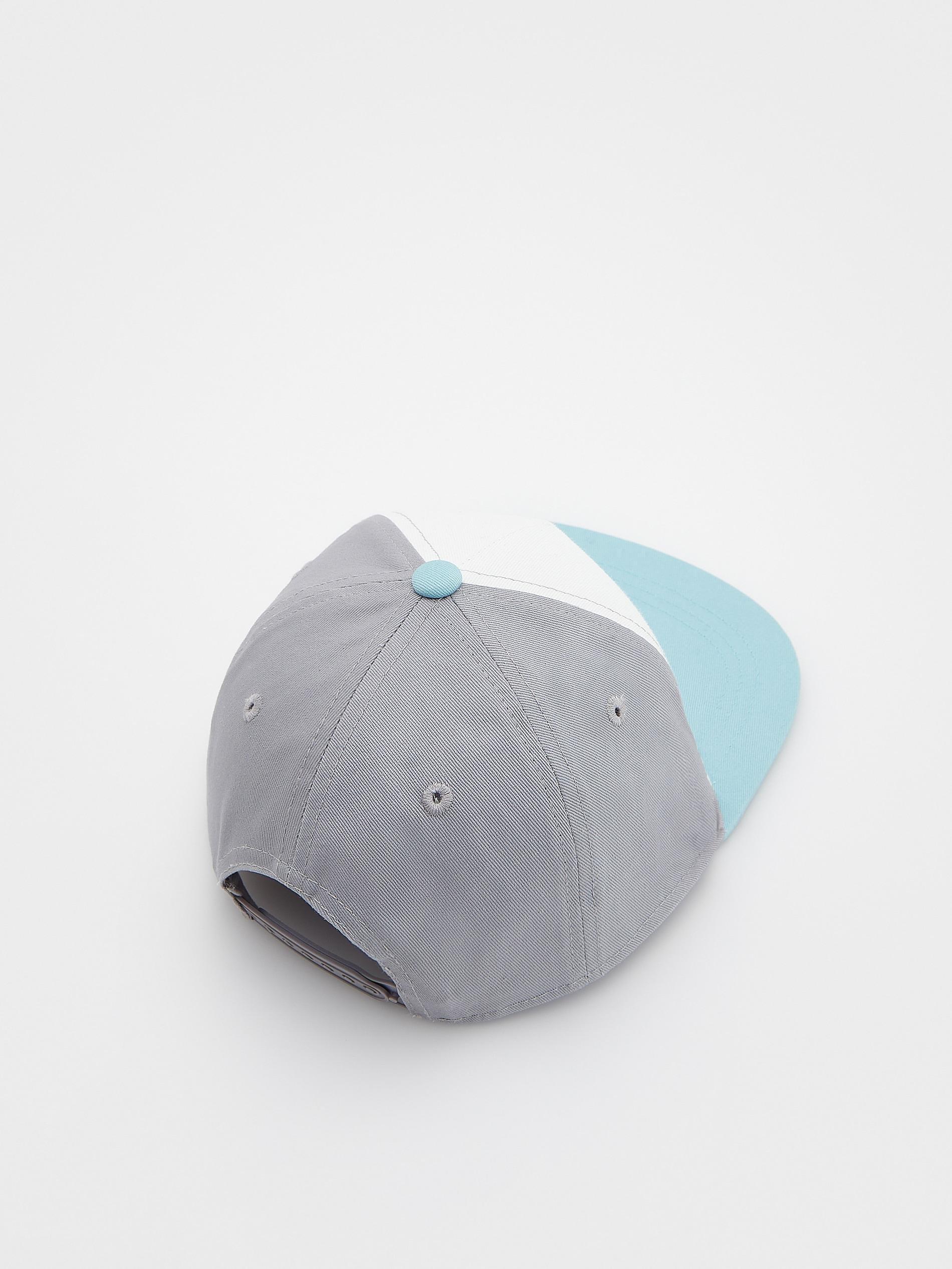 Grey Cotton Baseball Cap, Kids Unisex, , large image number 2