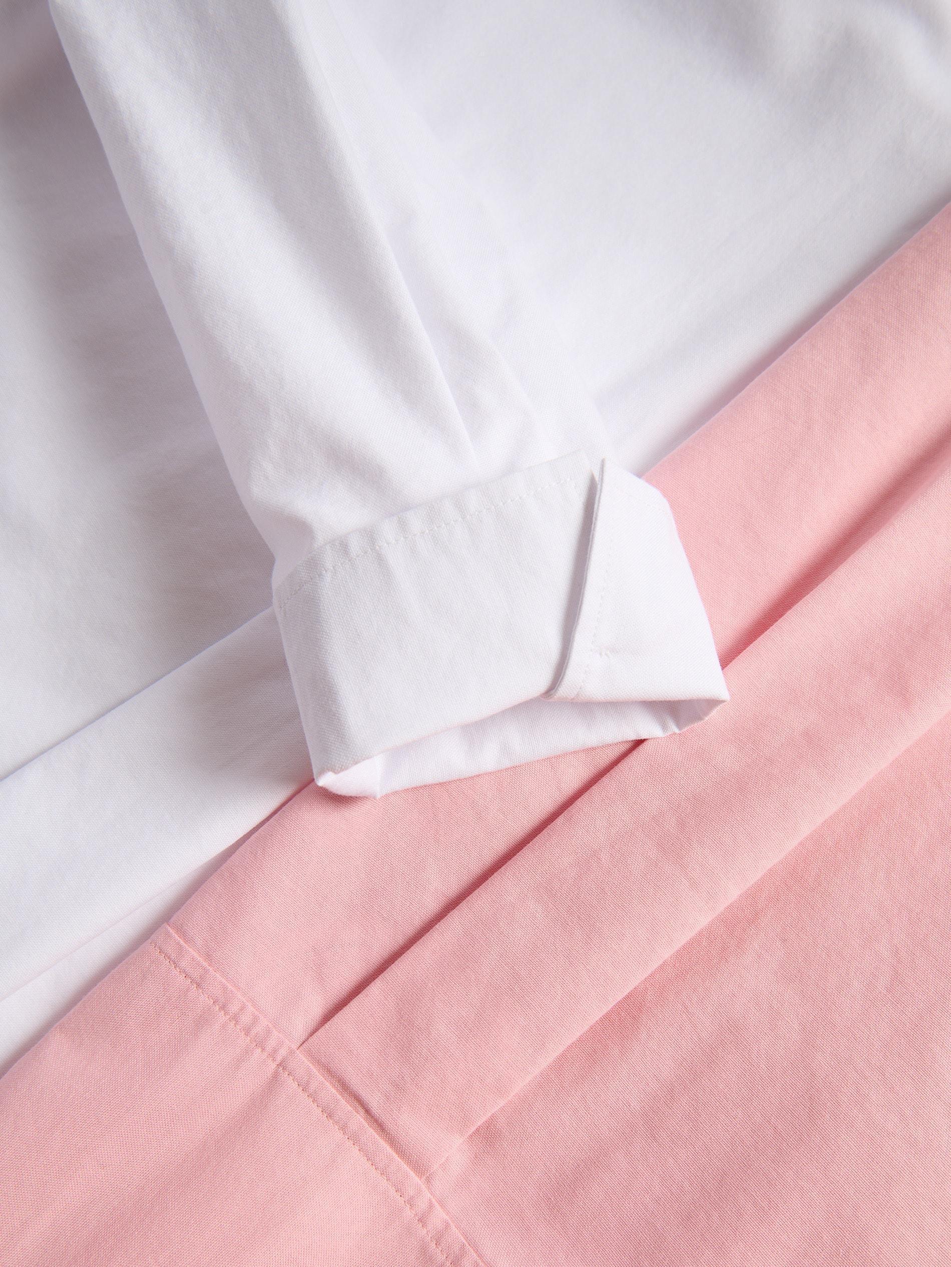 White Cotton Shirt, White, large image number 3