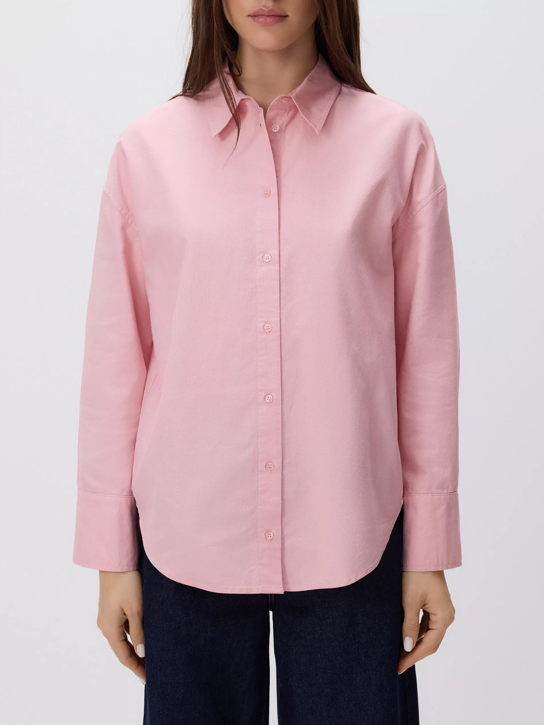 Pink Cotton Shirt, Pink, large image number 6