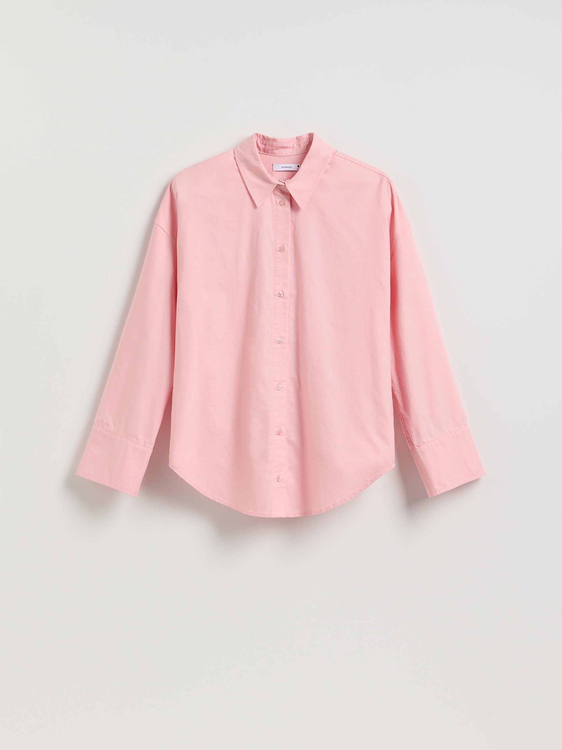 Pink Cotton Shirt, Pink, large image number 7