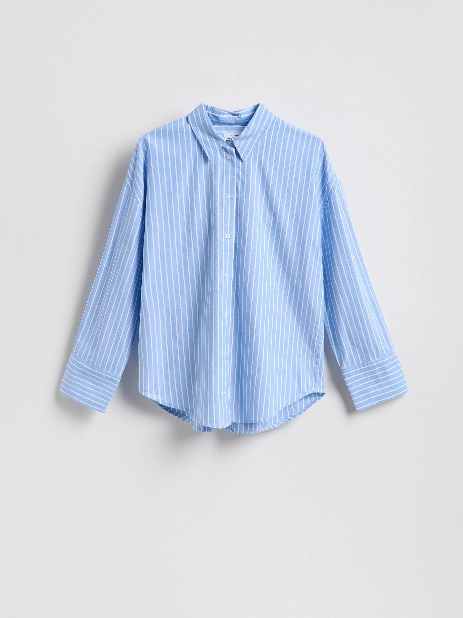 Blue Cotton Shirt, Blue, large image number 2