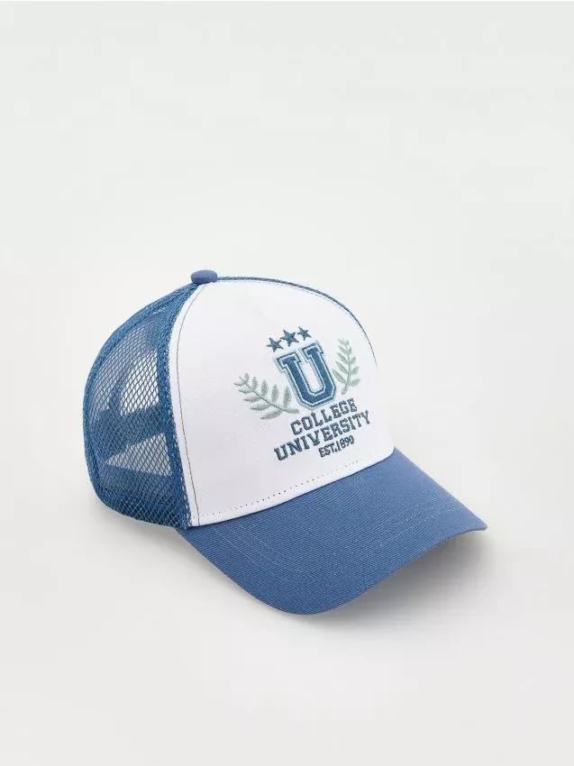 Blue Net Cap, , large image number 0