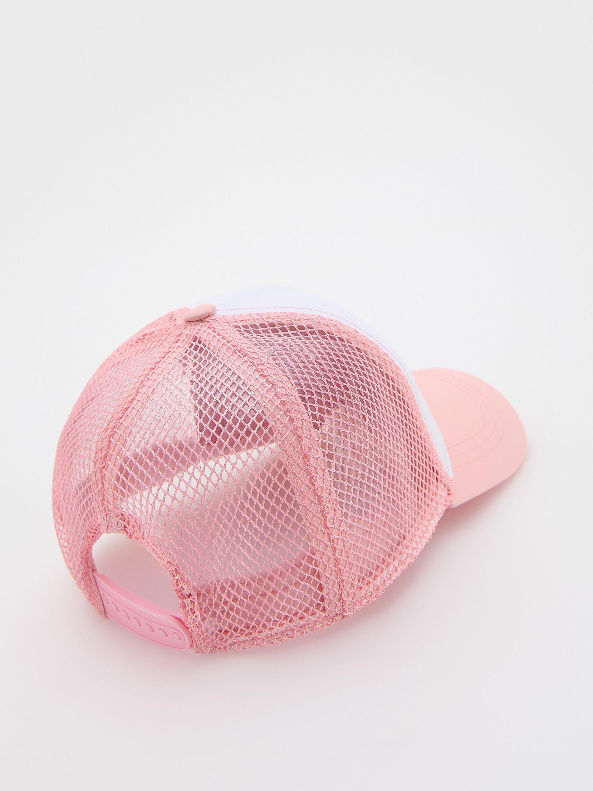 Pink Embroidered Cap, , large image number 3