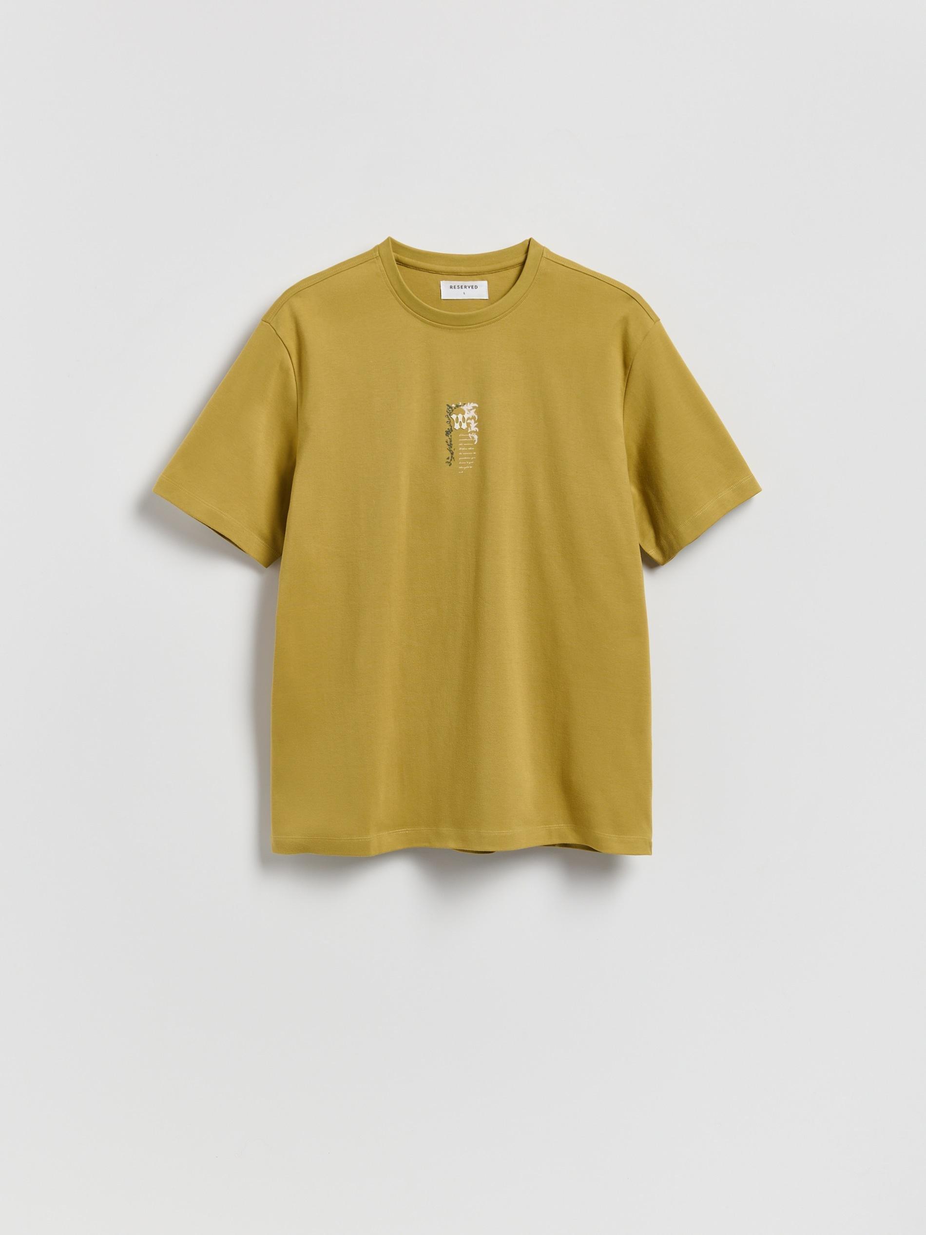 Green Regular Fit Printed T-Shirt, Green, large image number 4