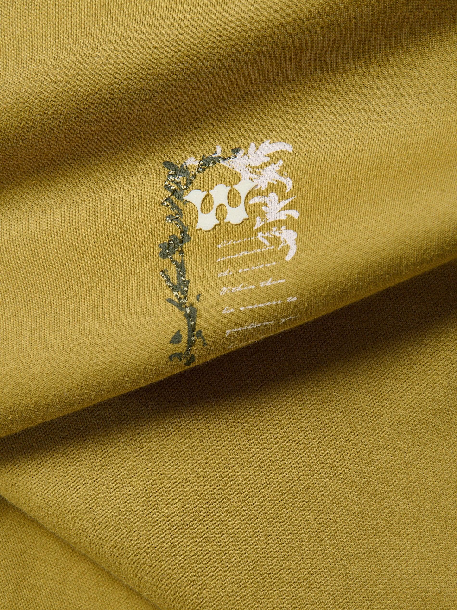 Green Regular Fit Printed T-Shirt, Green, large image number 5