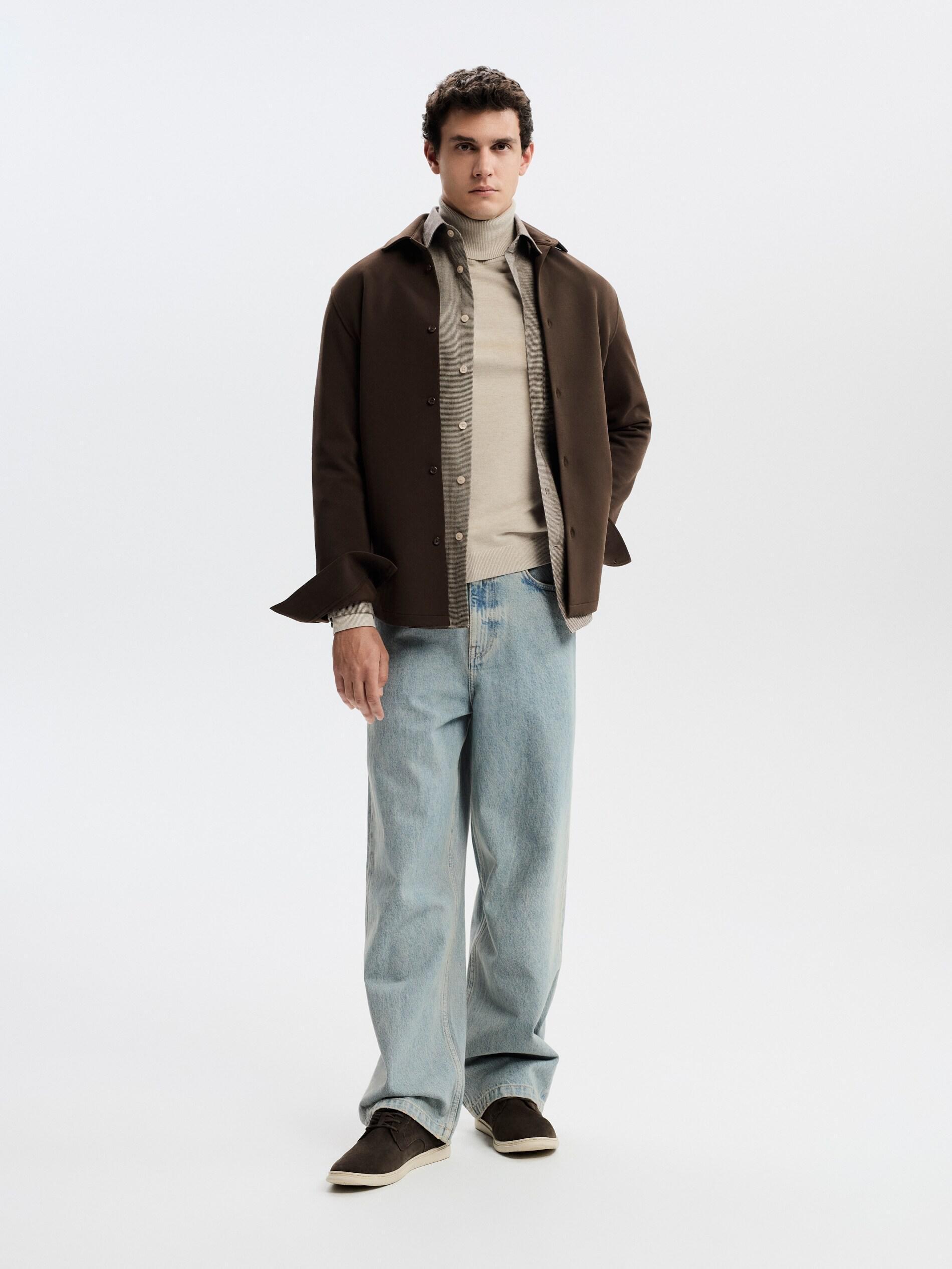 DARK BROWN Leather derby shoes, Brown, large image number 0
