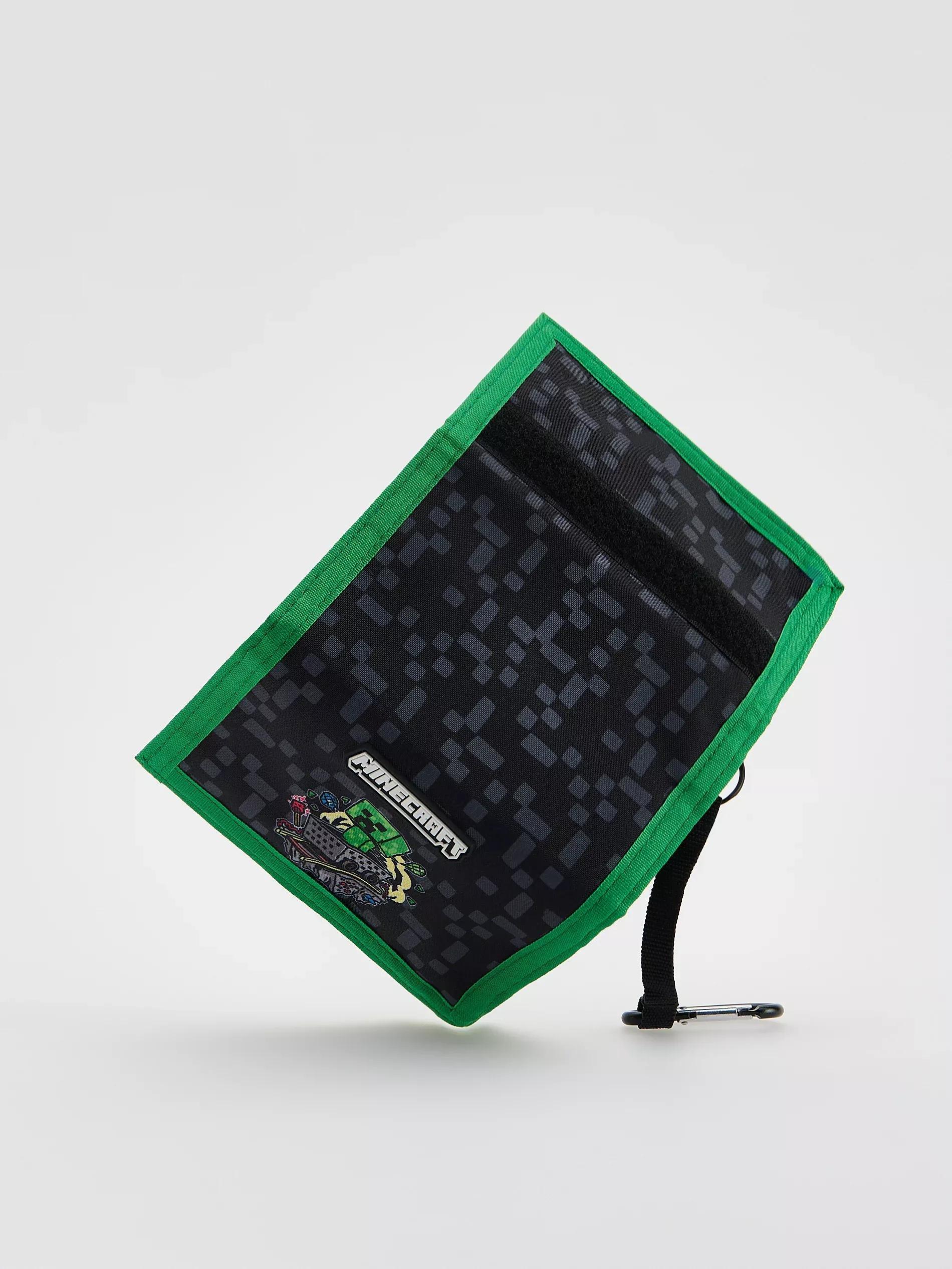 DARK GREEN Minecraft wallet, Khaki, large image number 2