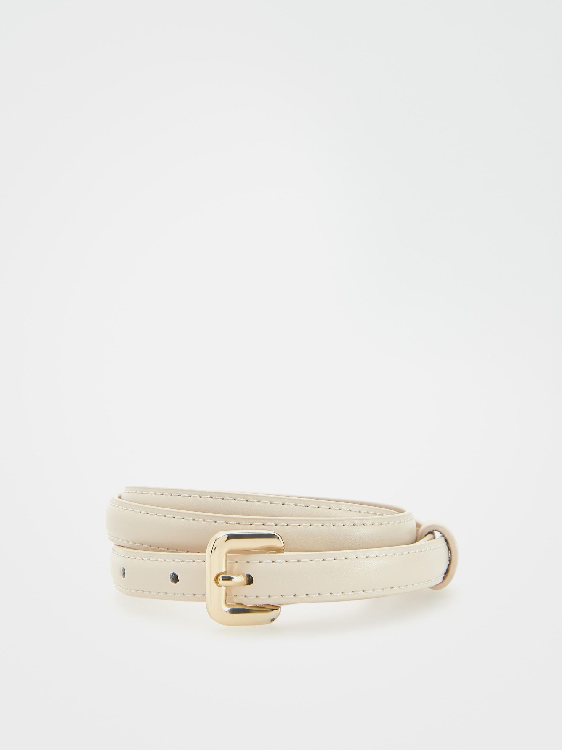 White Decorative Belt, , large image number 1