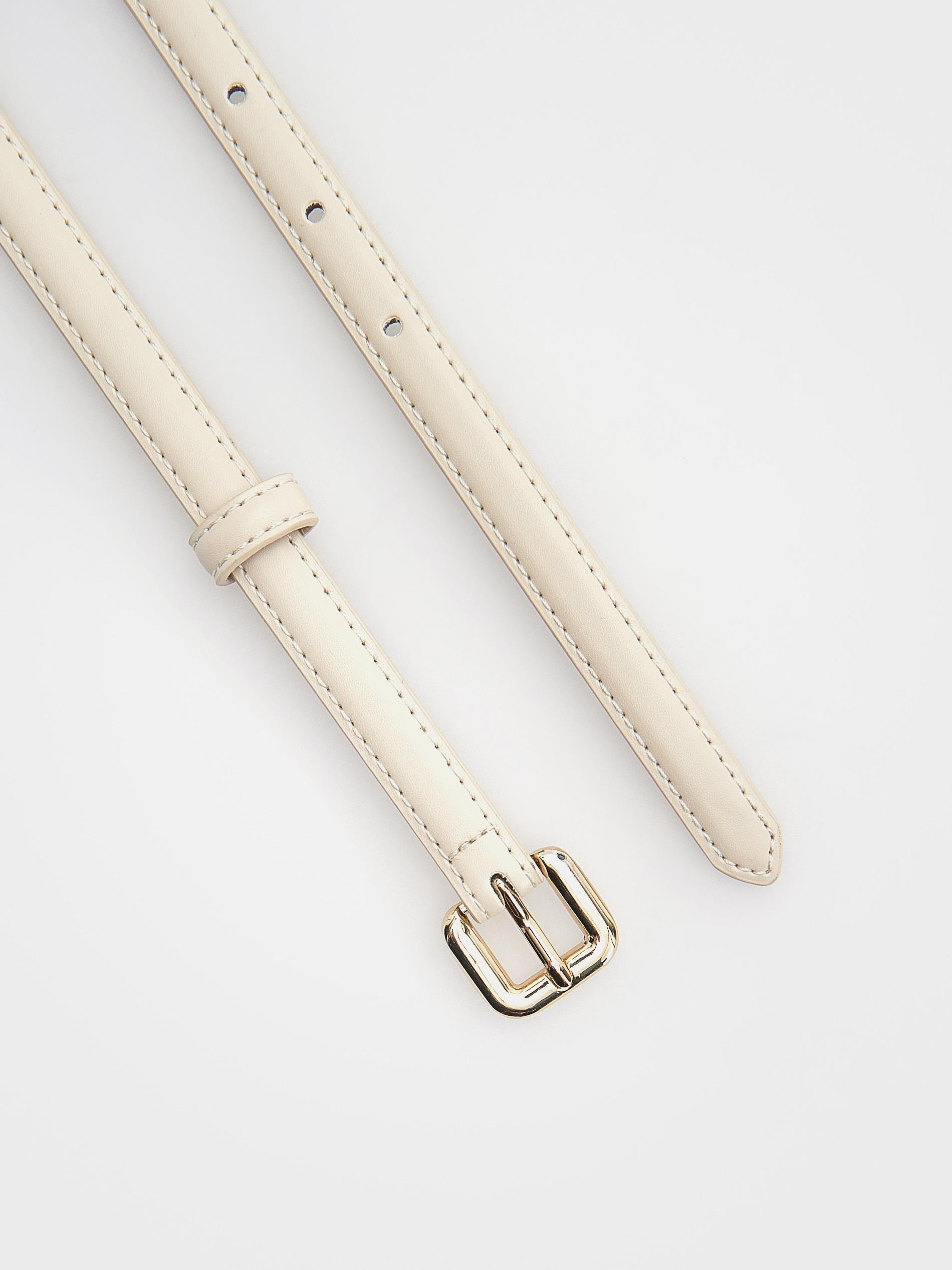 White Decorative Belt, , large image number 2