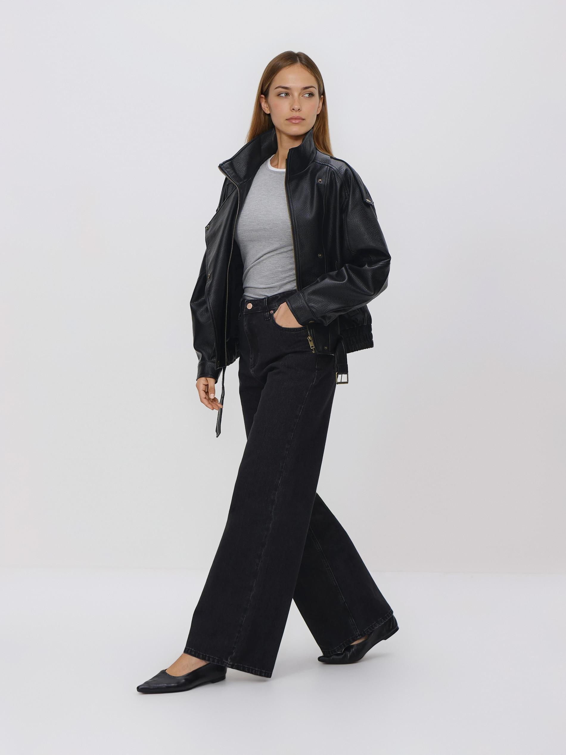 Grey Longsleeve With Contrasting Trim, Light grey, large image number 2