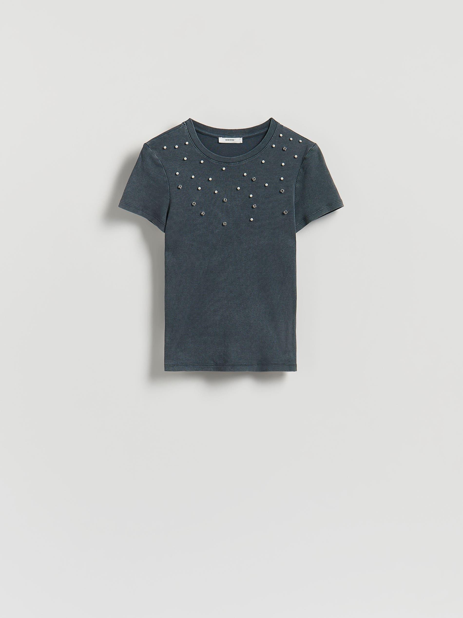 DARK GREY LADIES` T-SHIRT, , large image number 5