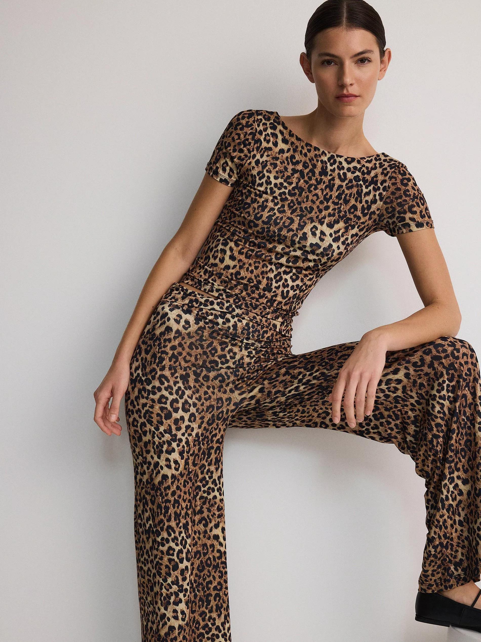 Multicolour Wide Leg Trousers, , large image number 3