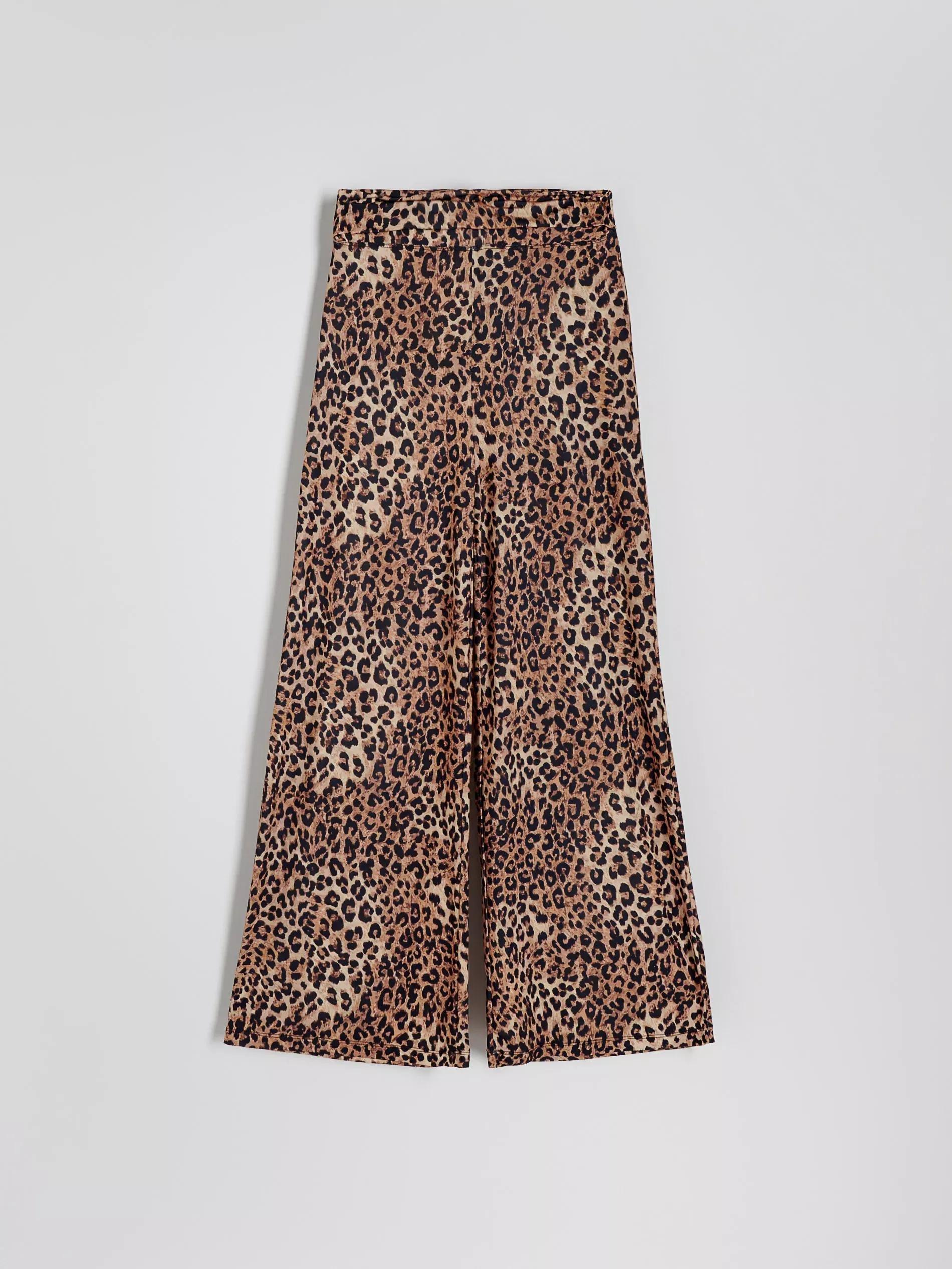Multicolour Wide Leg Trousers, , large image number 5