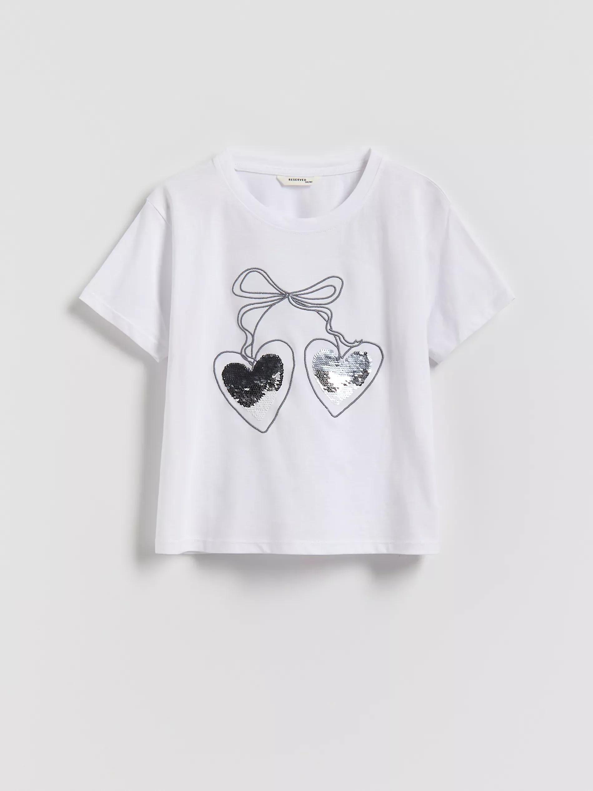 Cream T-Shirt, Ivory, large image number 0