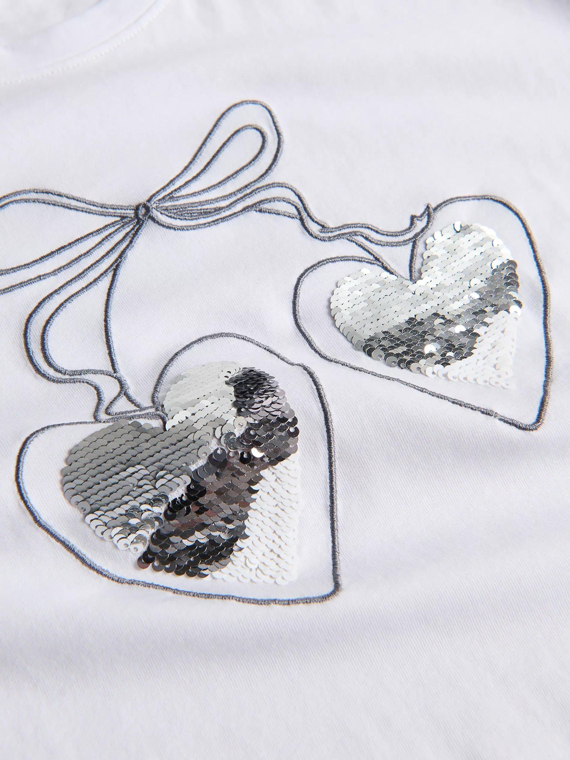 Cream T-Shirt, Ivory, large image number 3