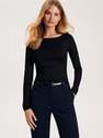 Reserved - Navy Cigarette Trousers
