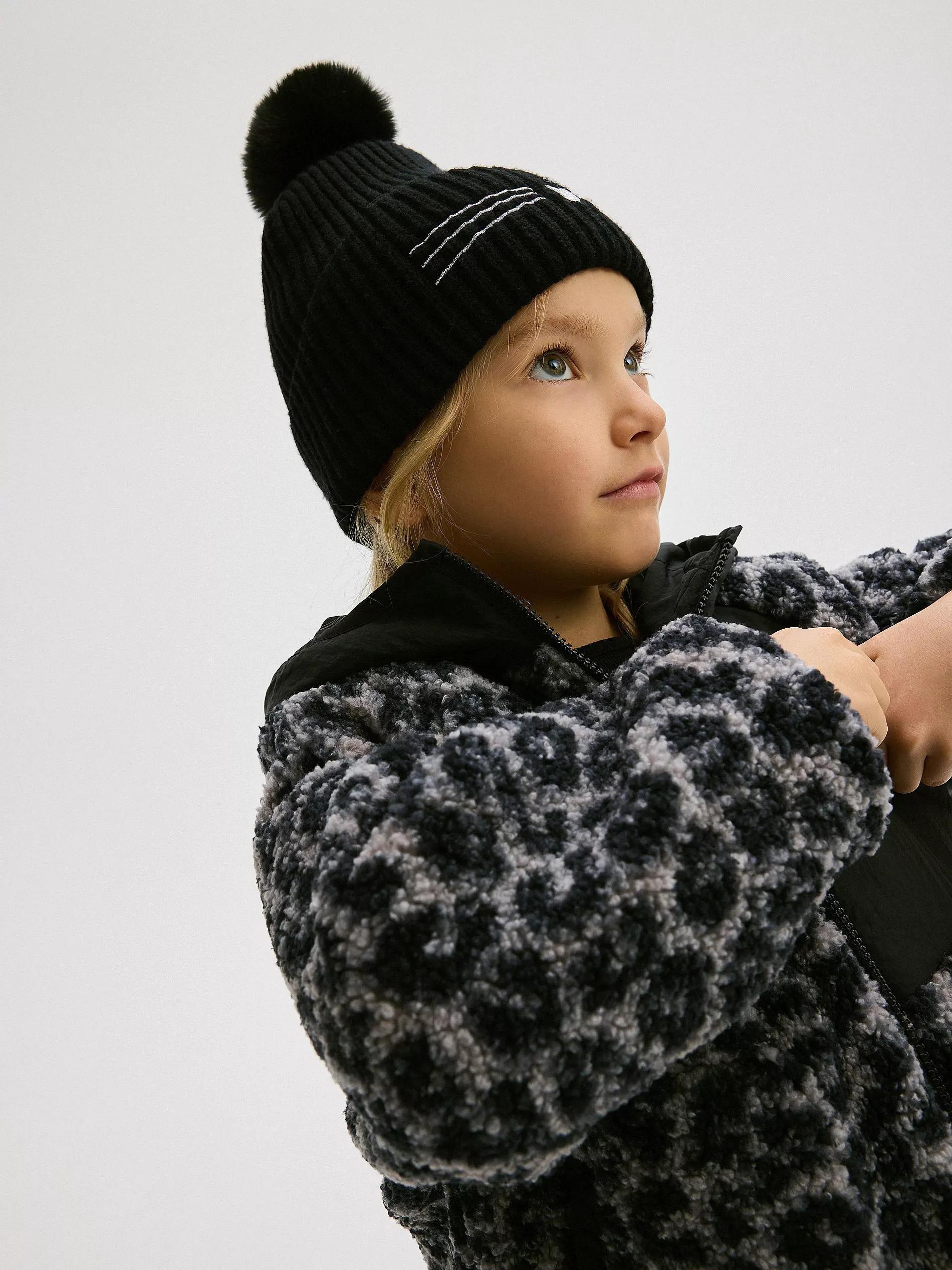 Black Cap,Kids Girl, , large image number 4