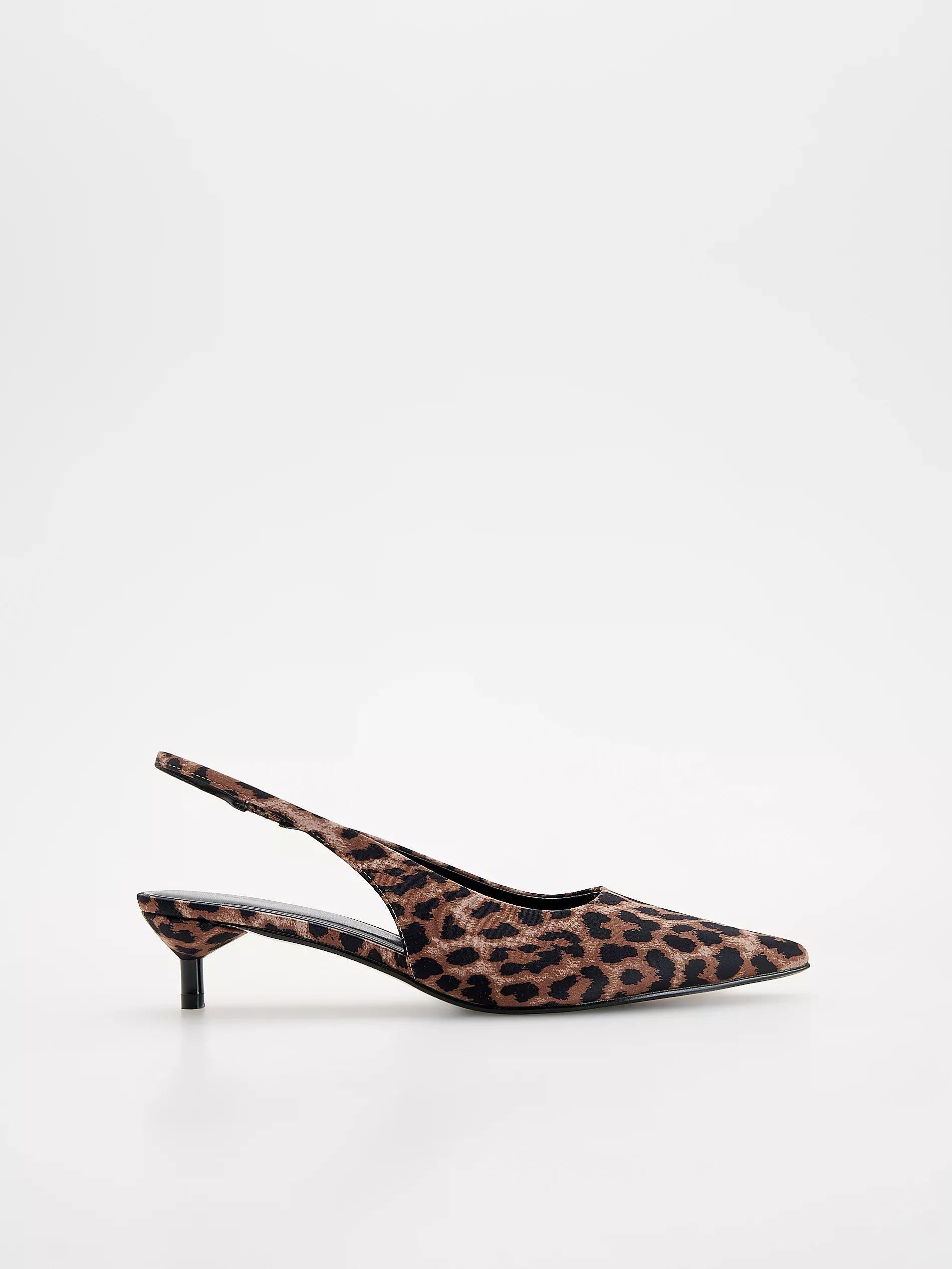 Multicolour Kitten Heel Pumps, , large image number 0