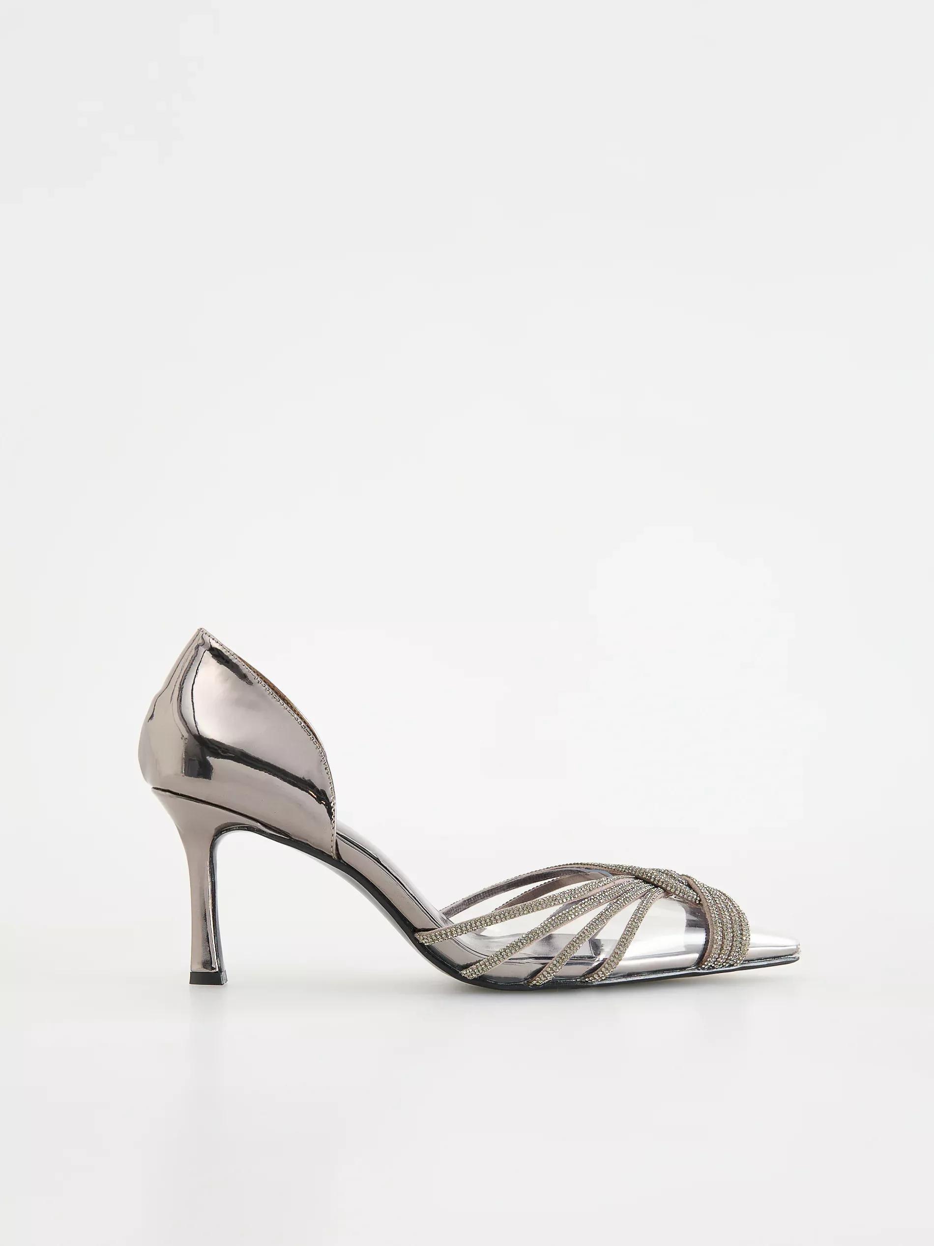 Silver Pumps, , large image number 0