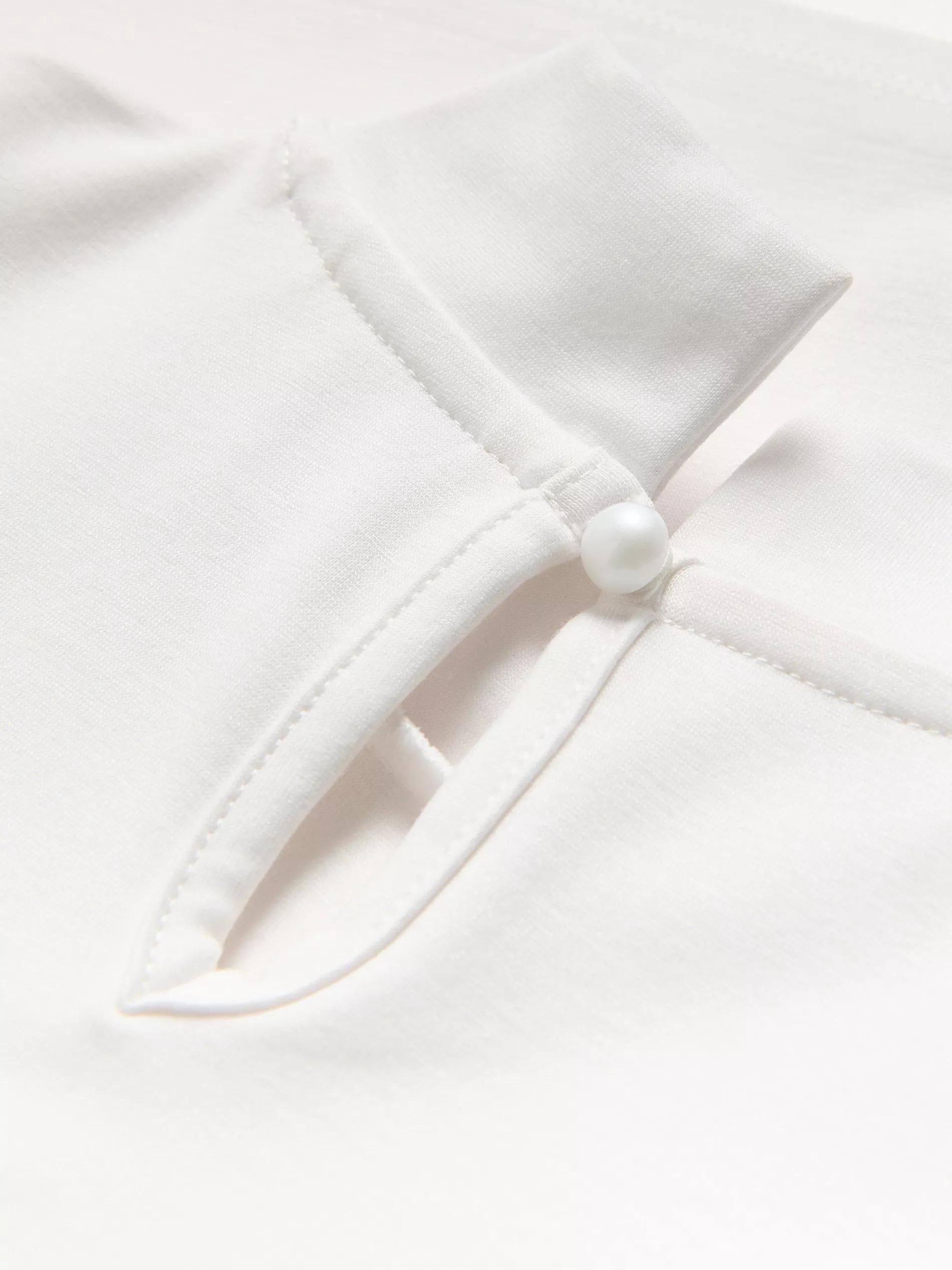 GIRLS` BLOUSE CREAM, Ivory, large image number 3